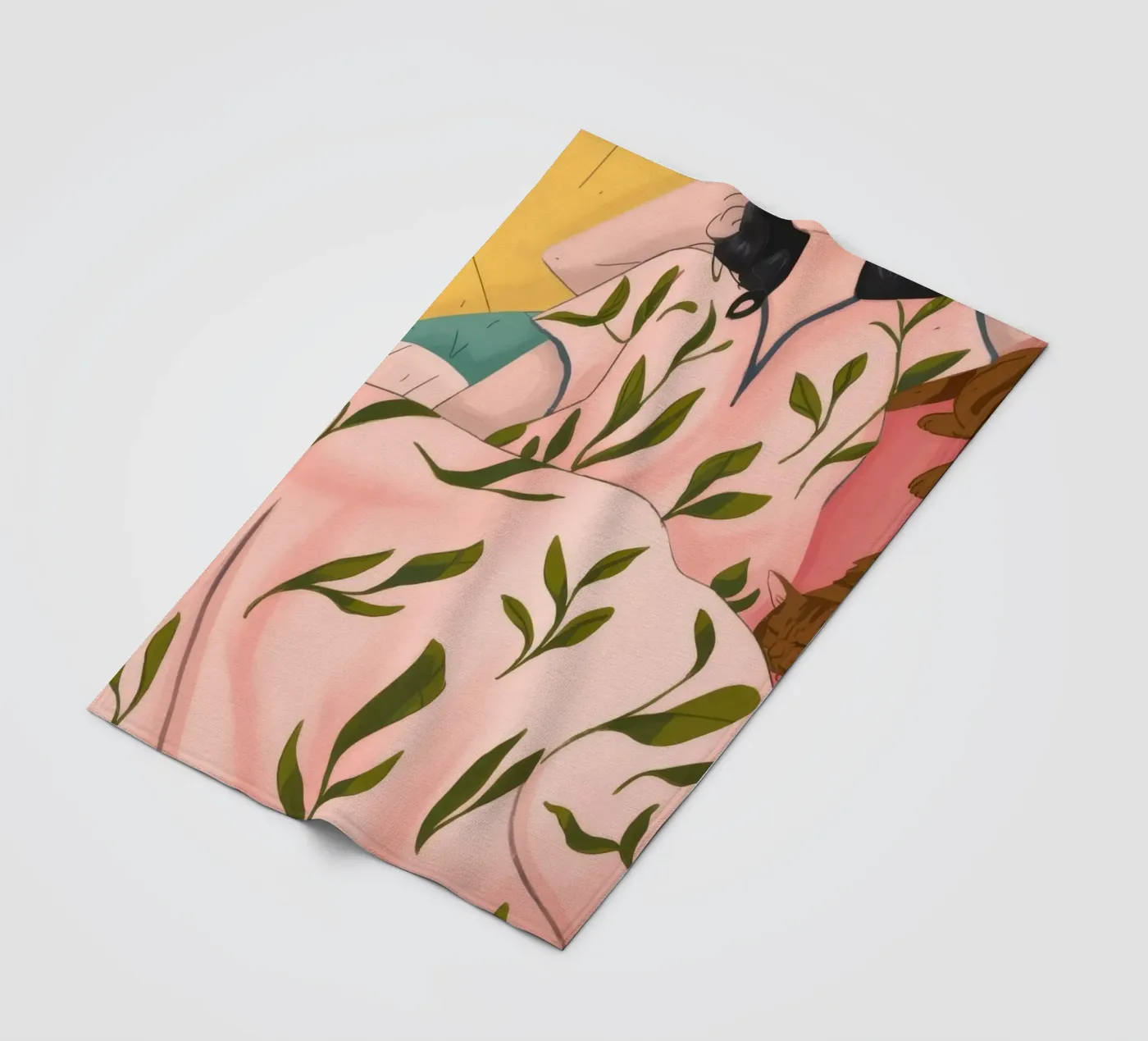 Grillige rust fleecedeken van Prism Palette