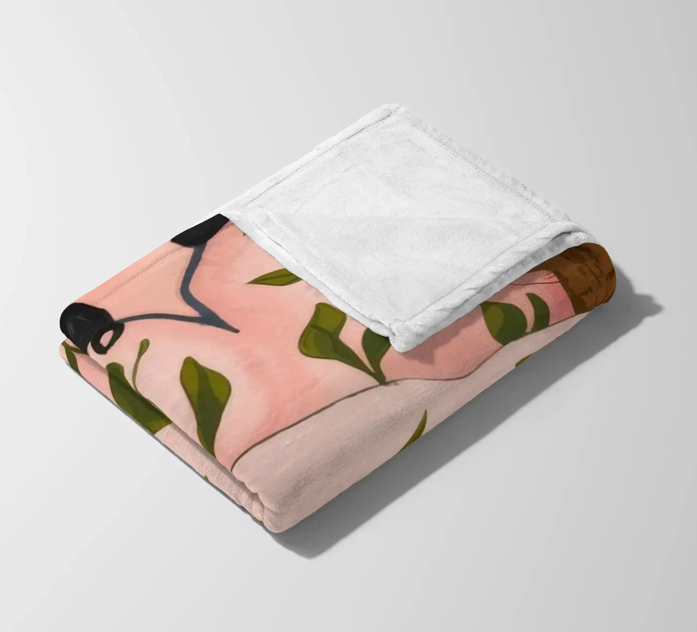 Grillige rust fleecedeken van Prism Palette