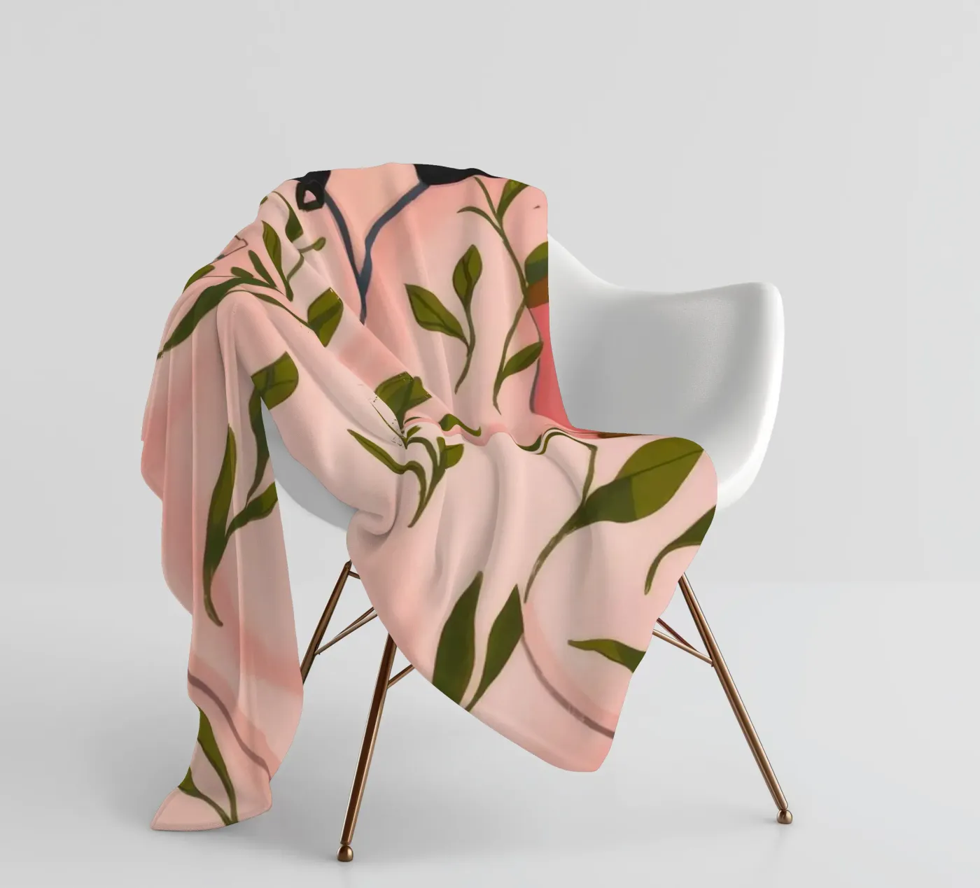 Grillige rust fleecedeken van Prism Palette