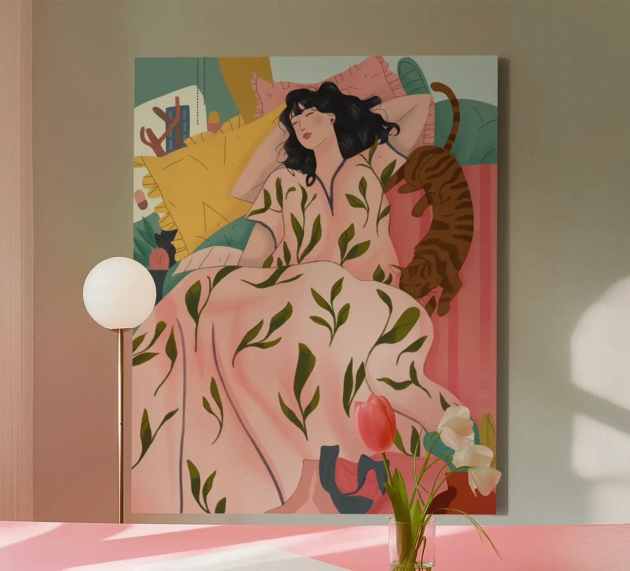 Whimsical Rest canvas by Prism Palette