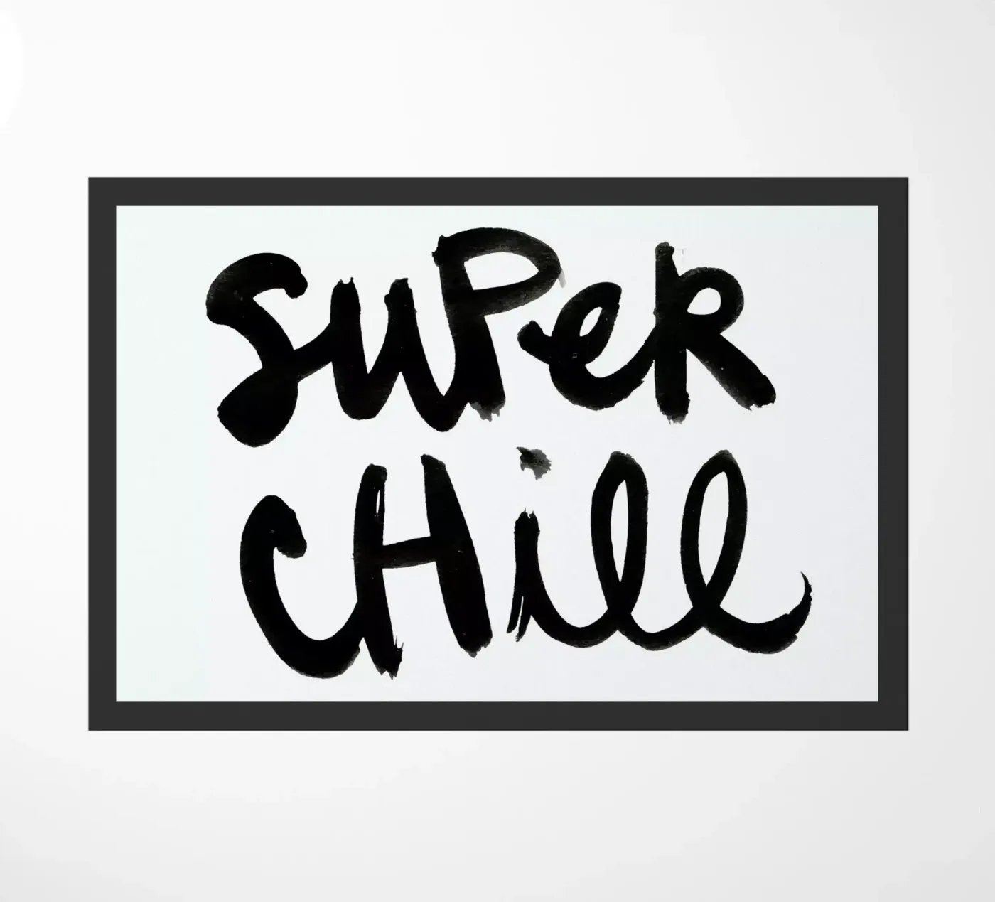 Super Chill Fußmatte von Dead Language