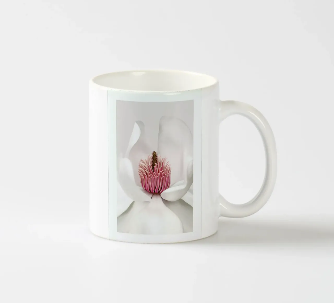 White Magnolia tazza in ceramica da Flora & Fauna