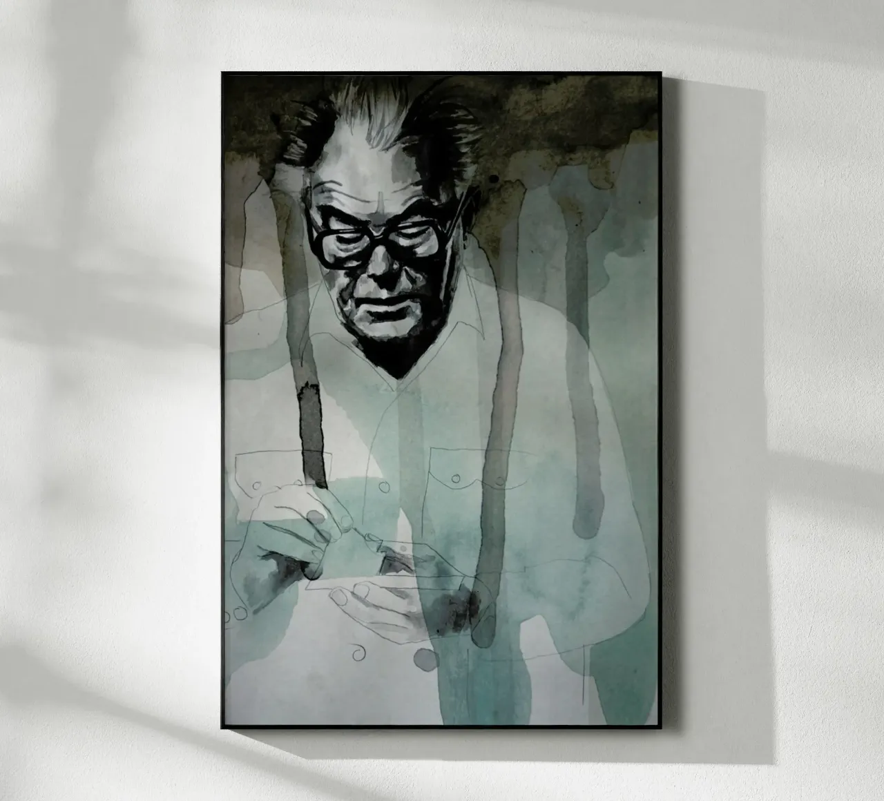Max Frisch plexiglass da David Diehl