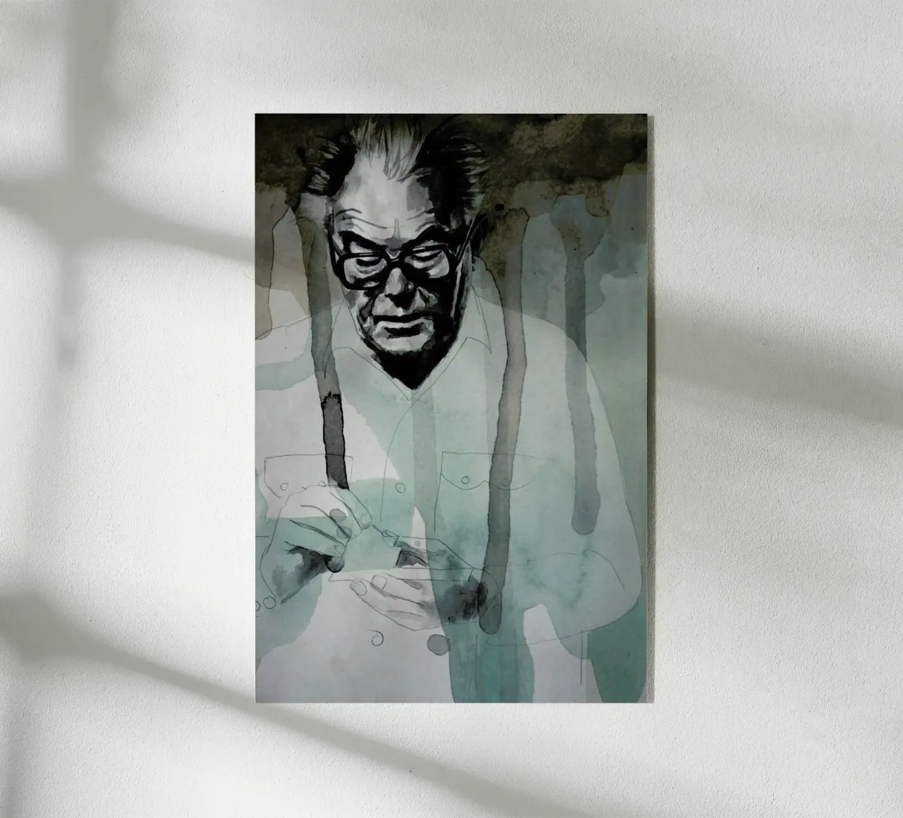 Max Frisch plexiglass da David Diehl