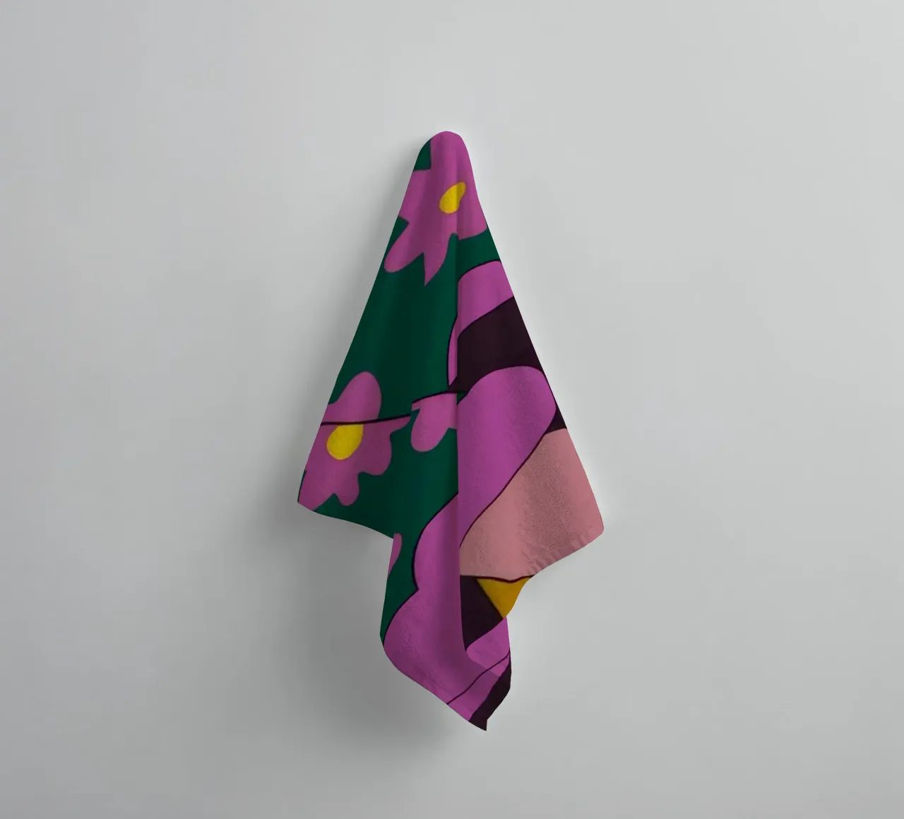 Cestino a pois asciugamano da bagno da Prism Palette