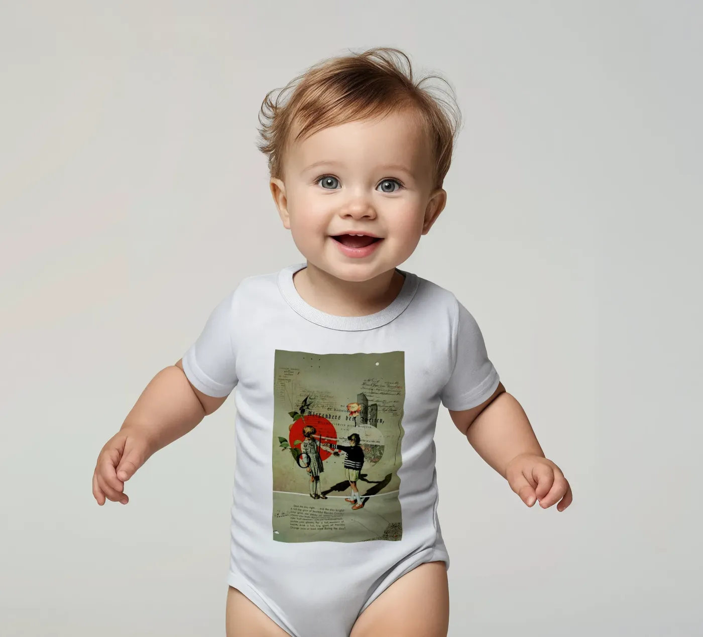 Oranges body bébé de Frank Moth