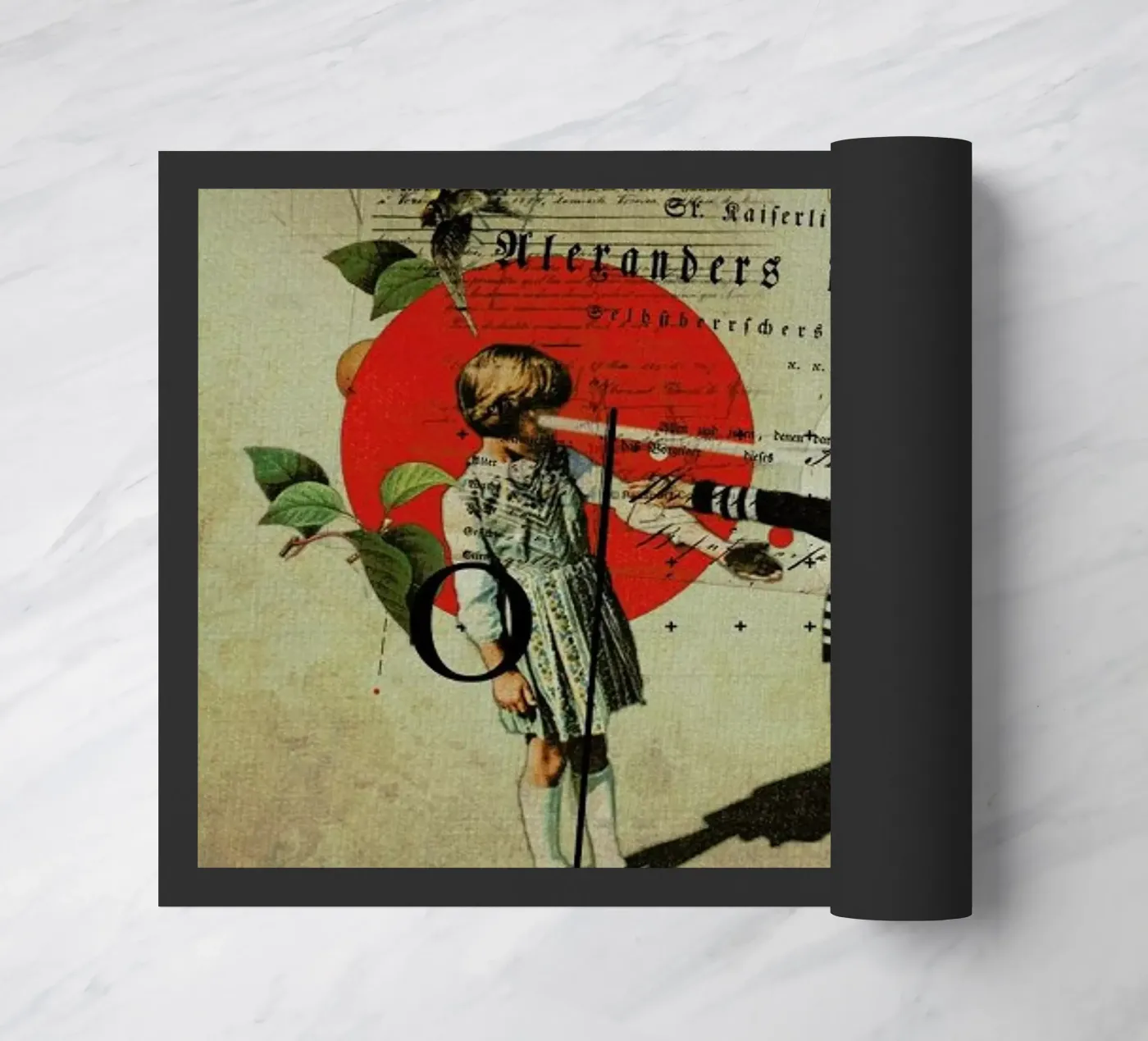 Oranges paillasson de Frank Moth