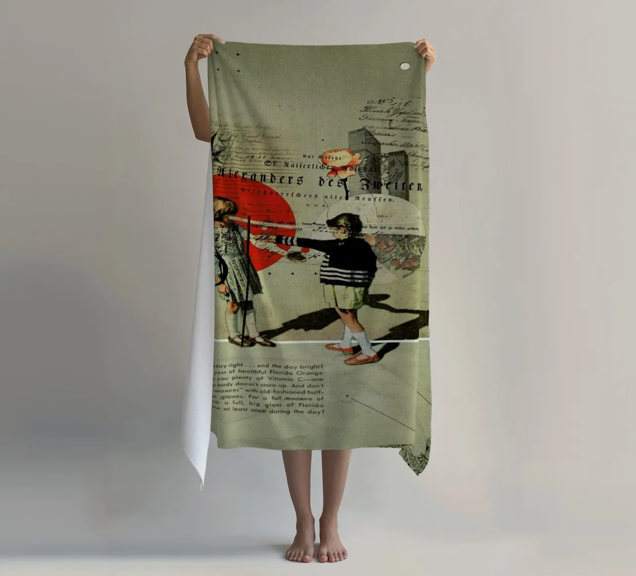 Oranges telo mare da Frank Moth