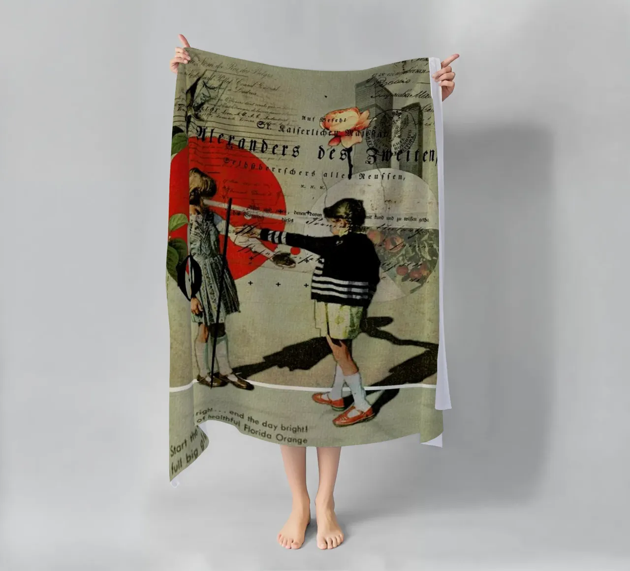 Oranges telo mare da Frank Moth