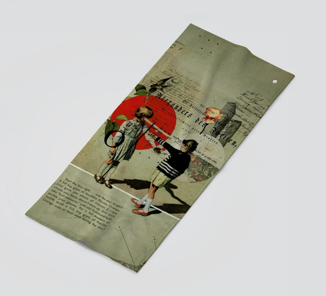 Oranges telo mare da Frank Moth