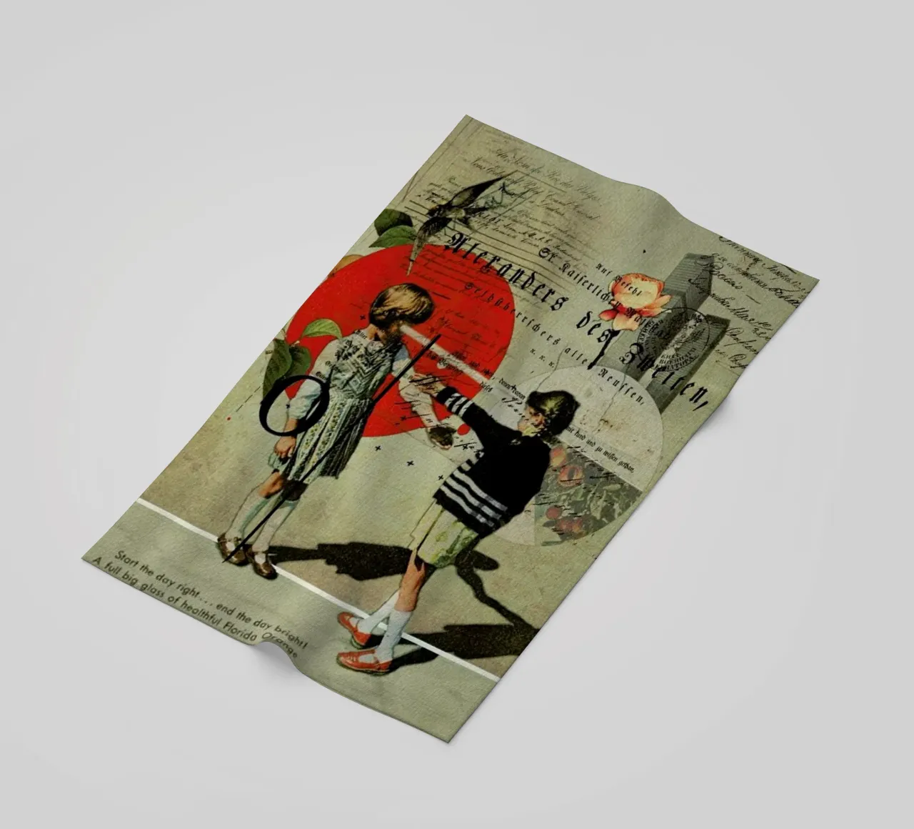 Oranges telo mare da Frank Moth