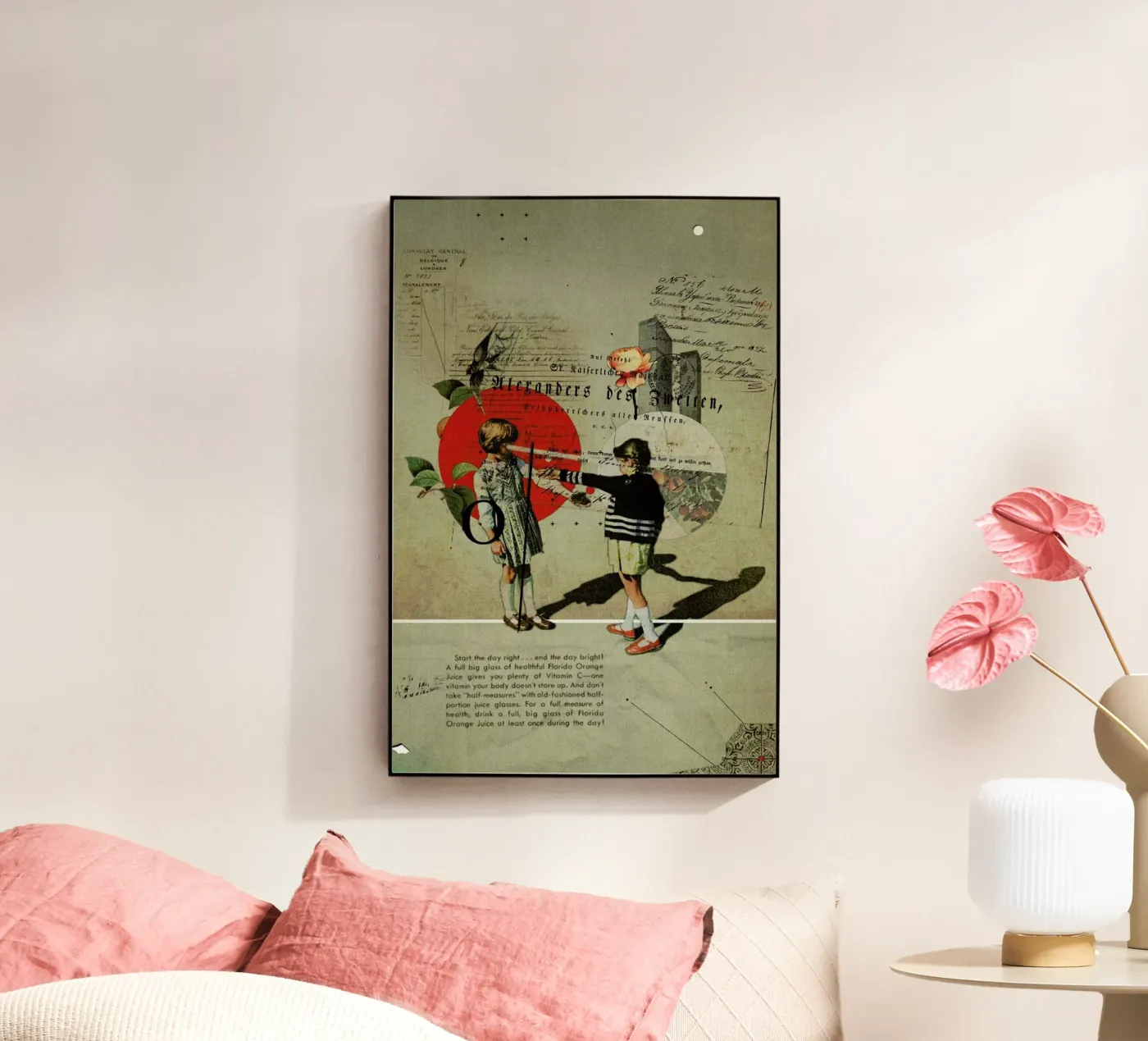 Oranges plexiglass da Frank Moth