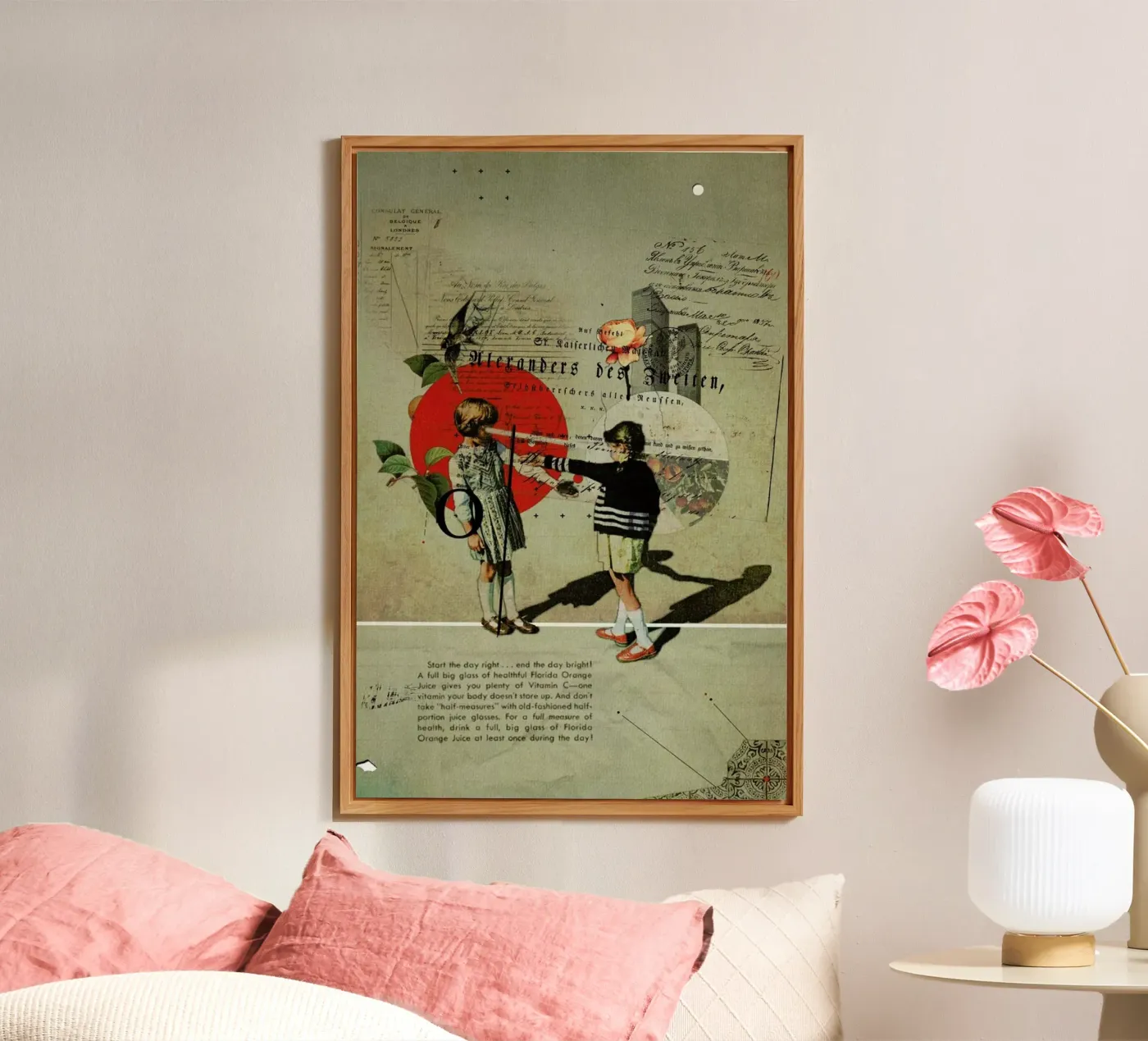 Oranges Forex-Platte von Frank Moth