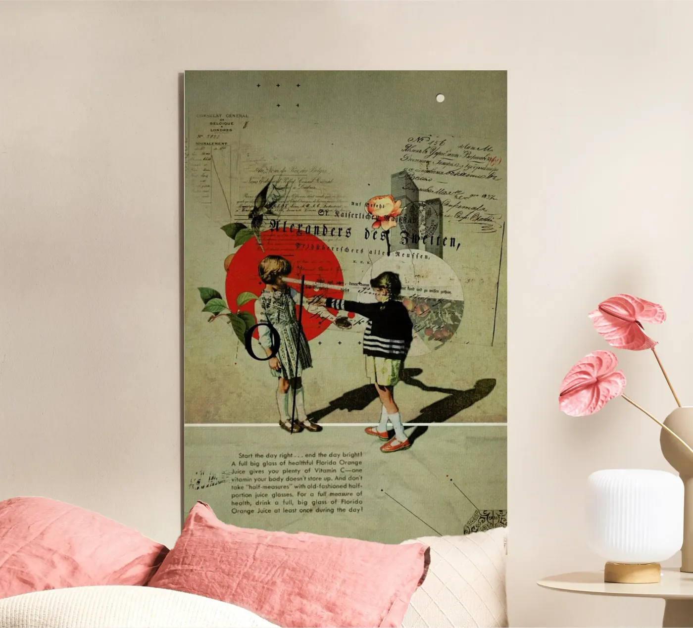 Oranges alluminio dibond da Frank Moth