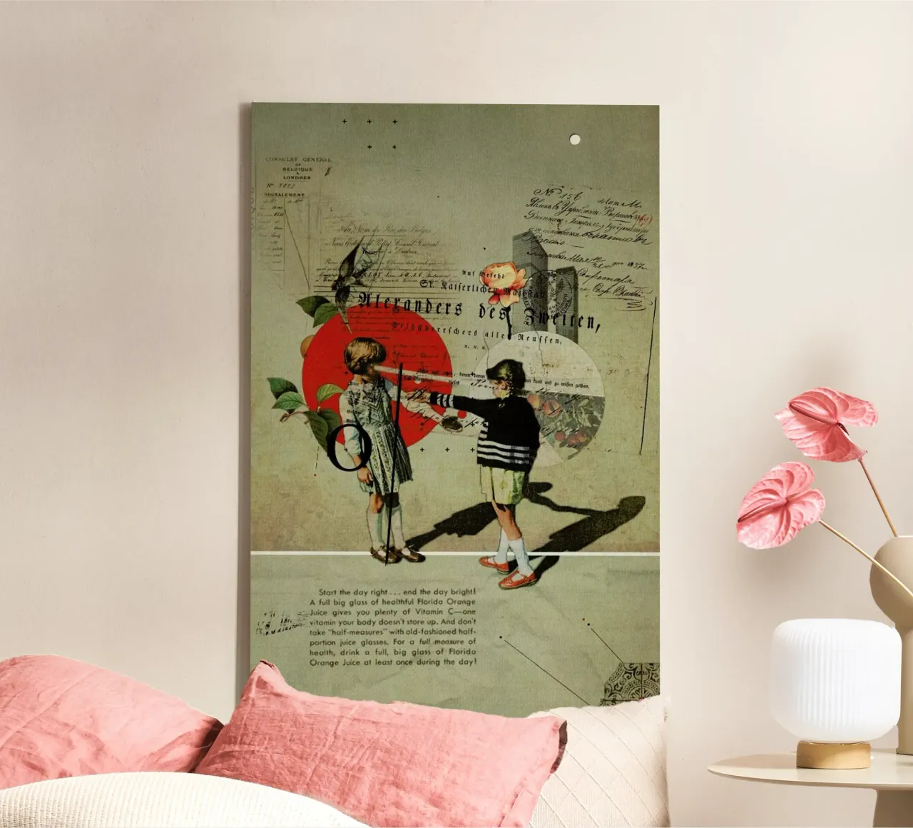 Oranges tela da Frank Moth