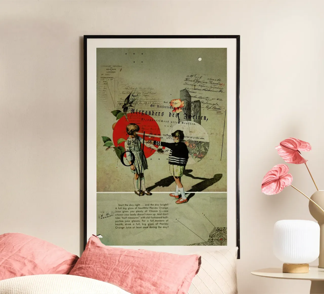 Oranges poster van Frank Moth