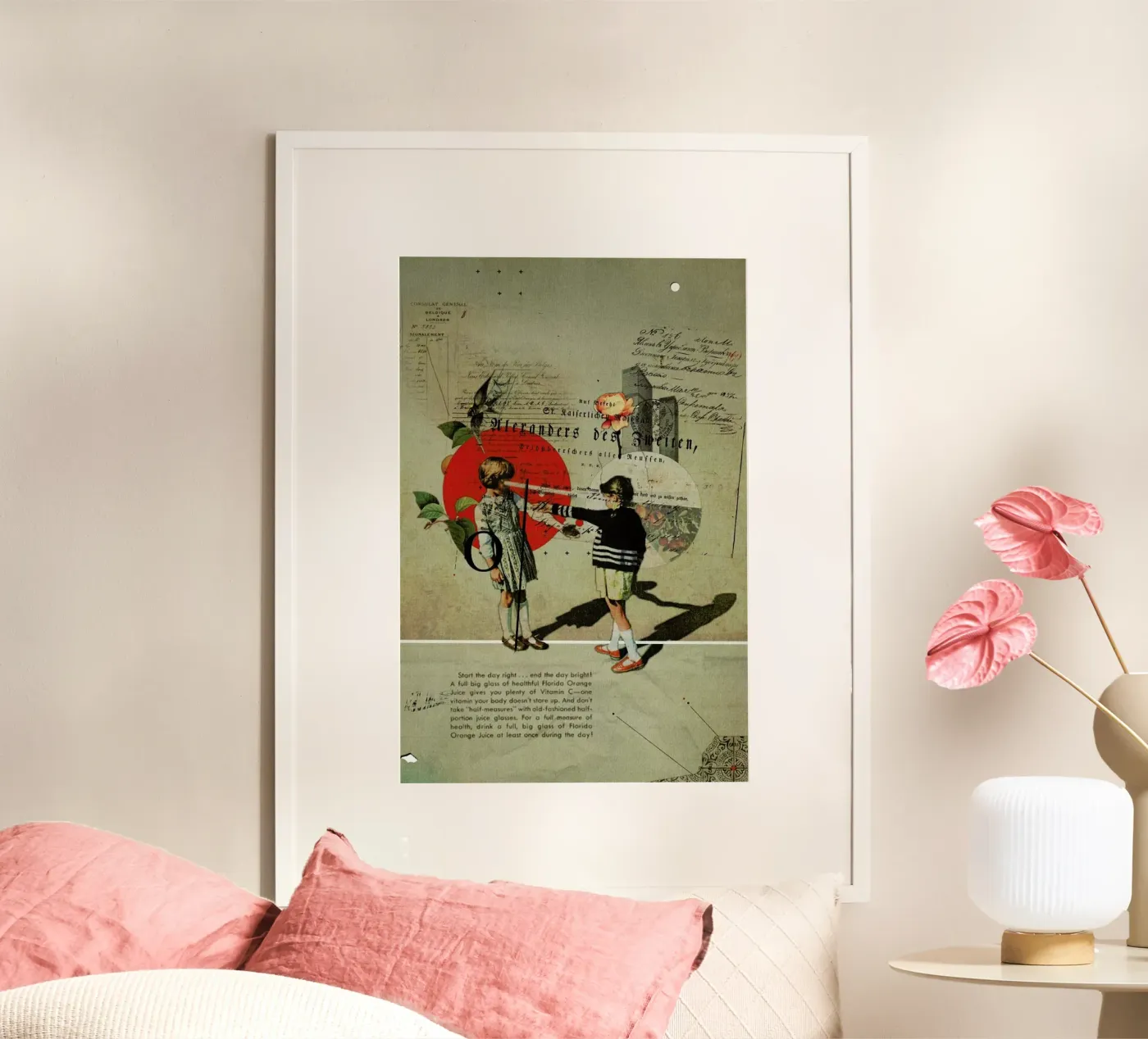 Oranges Poster von Frank Moth