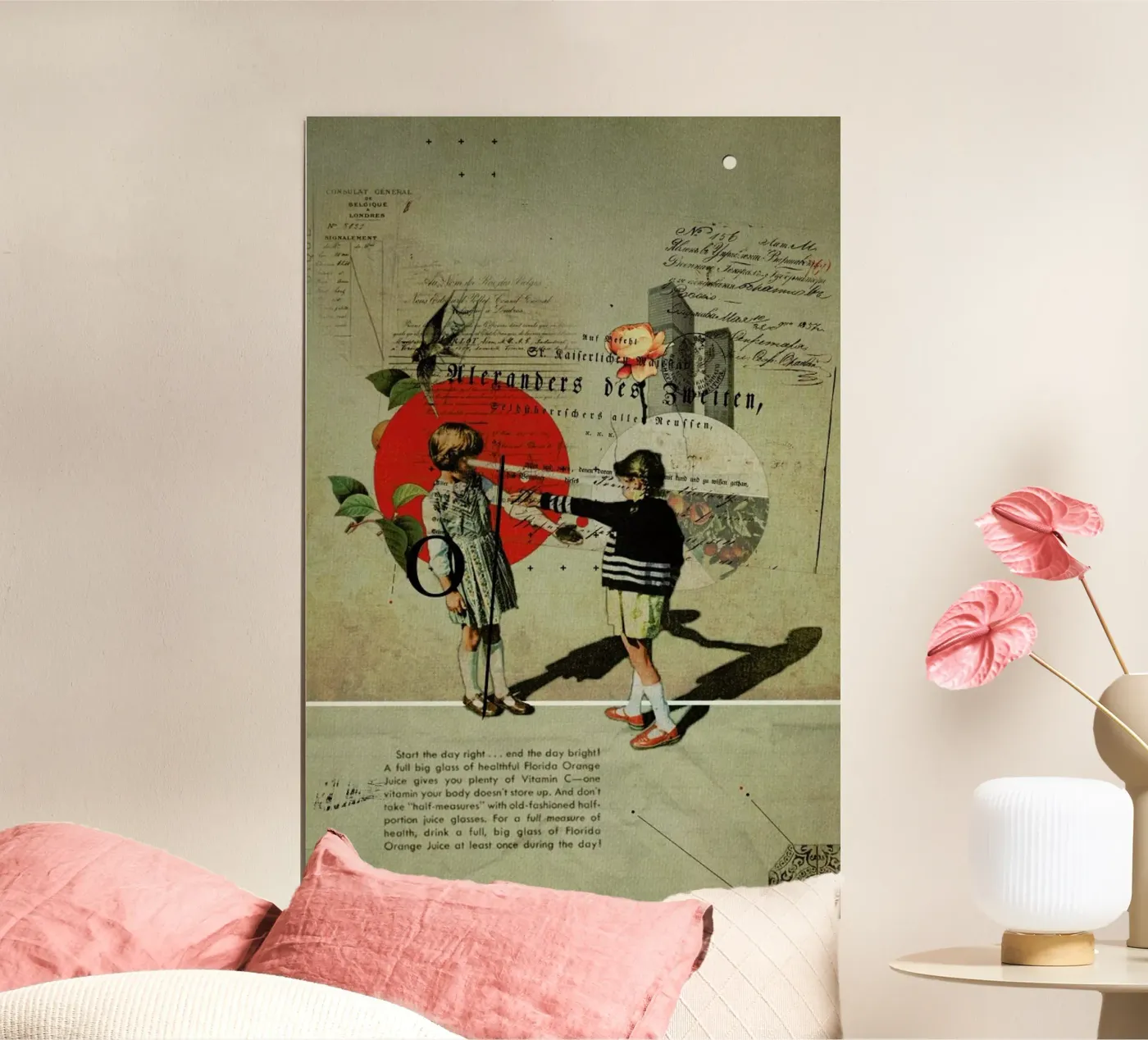Oranges Poster von Frank Moth