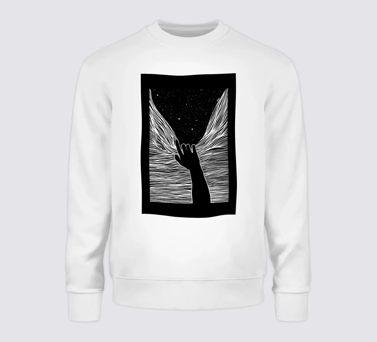 Through Window Up sweatshirt van Ninhol