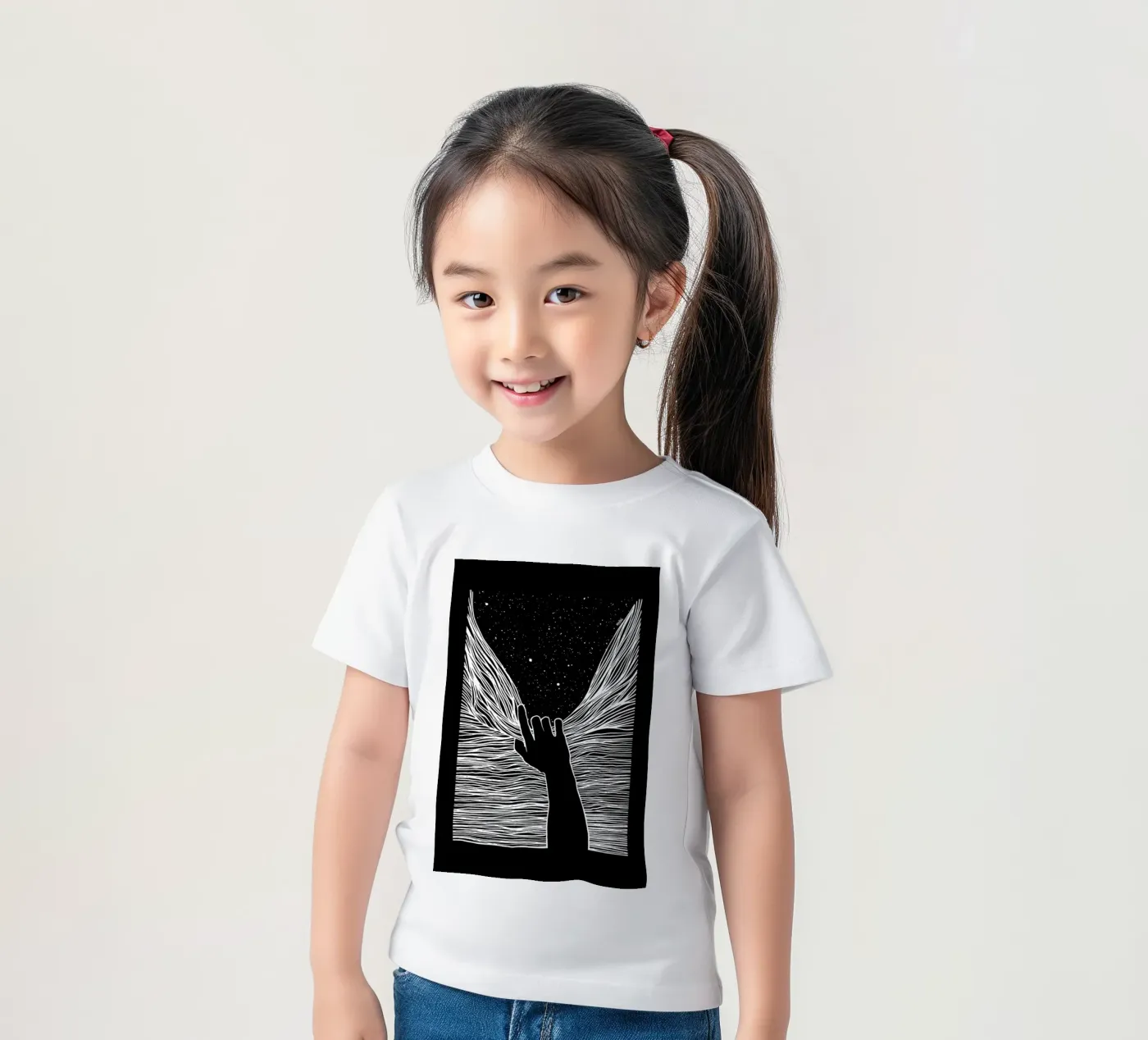 Through Window Up t-shirt bambini da Ninhol