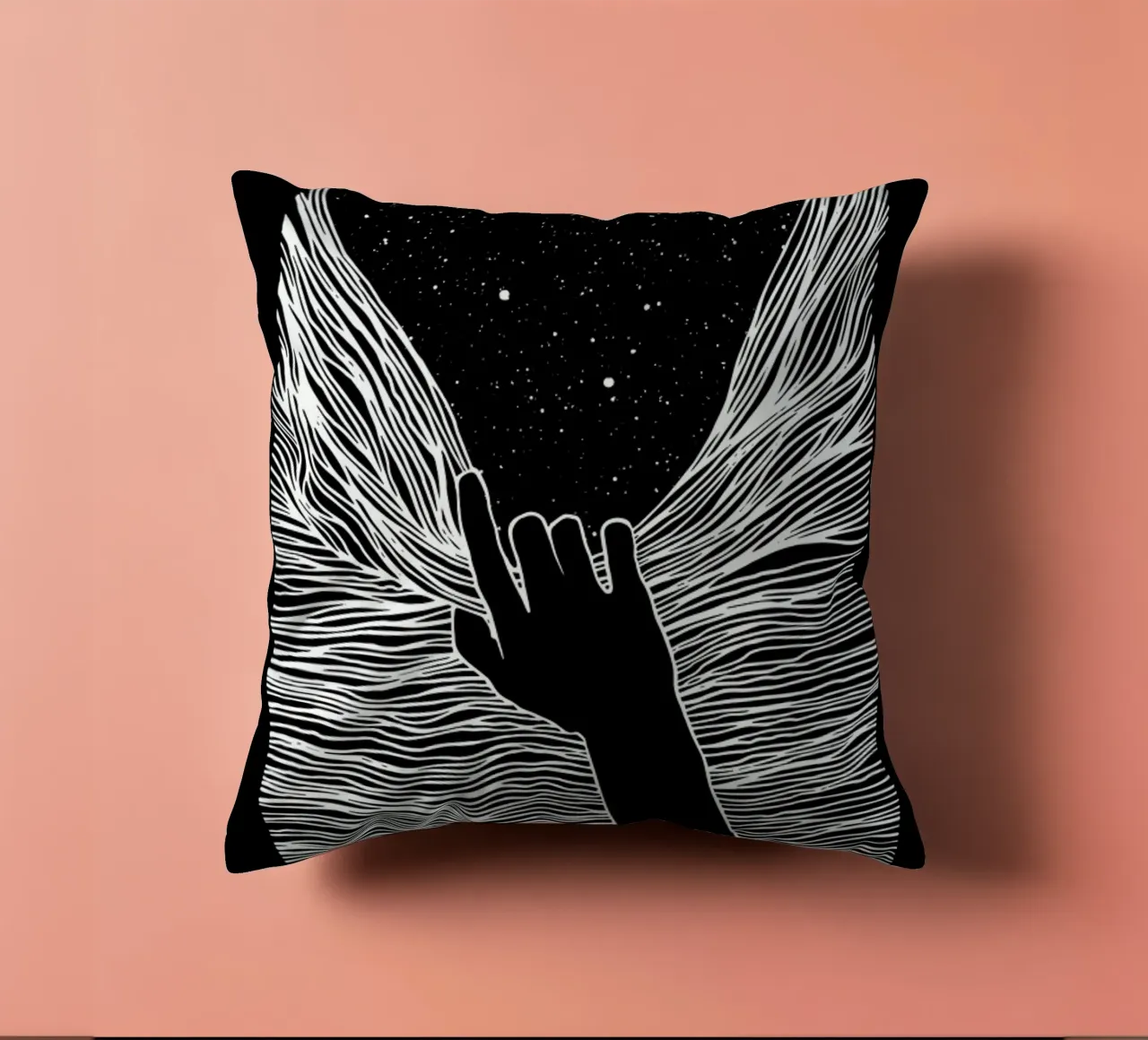 Through Window Up cuscino da Ninhol