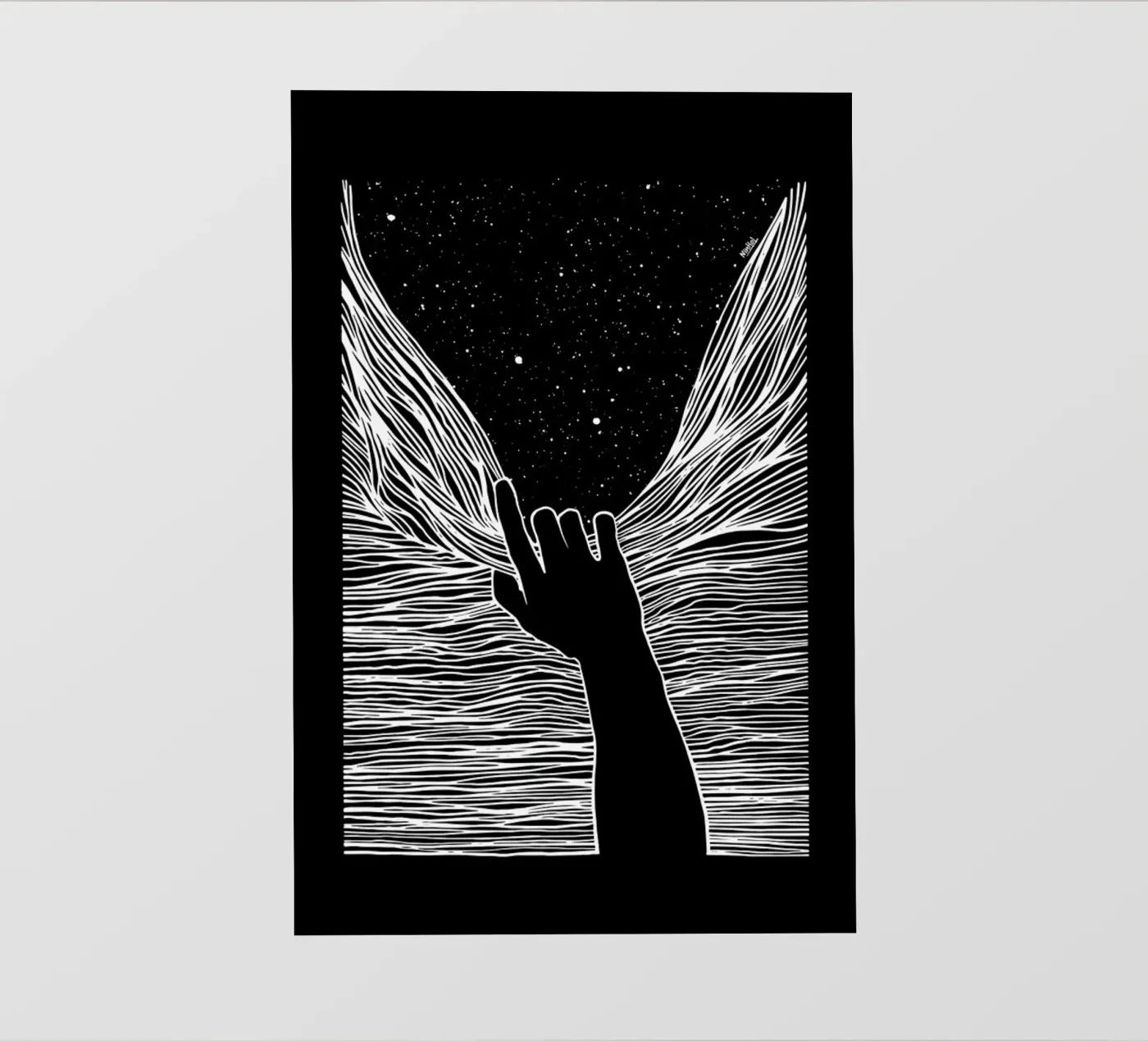 Through Window Up pellicola backlit da Ninhol