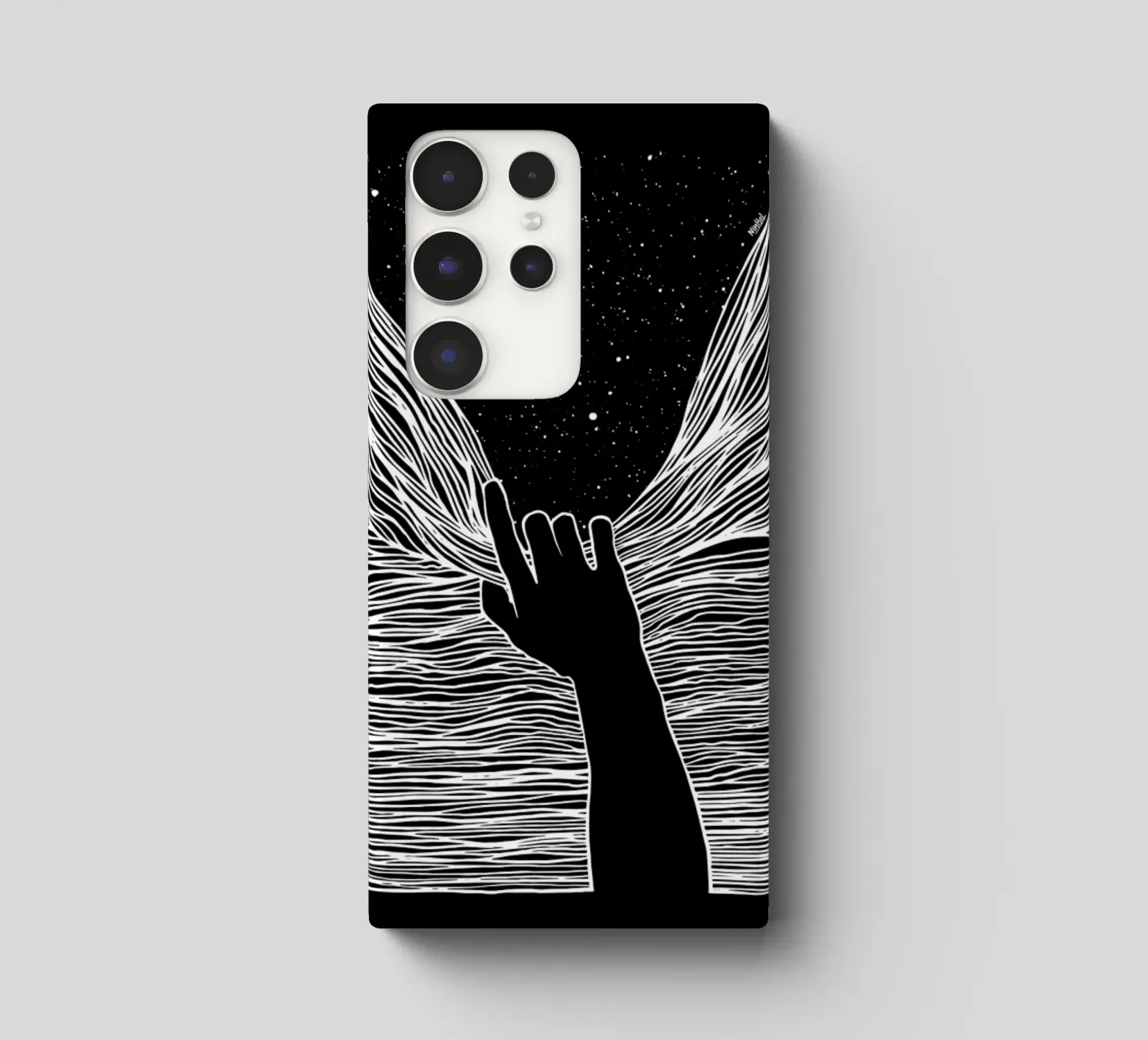 Through Window Up cover samsung da Ninhol
