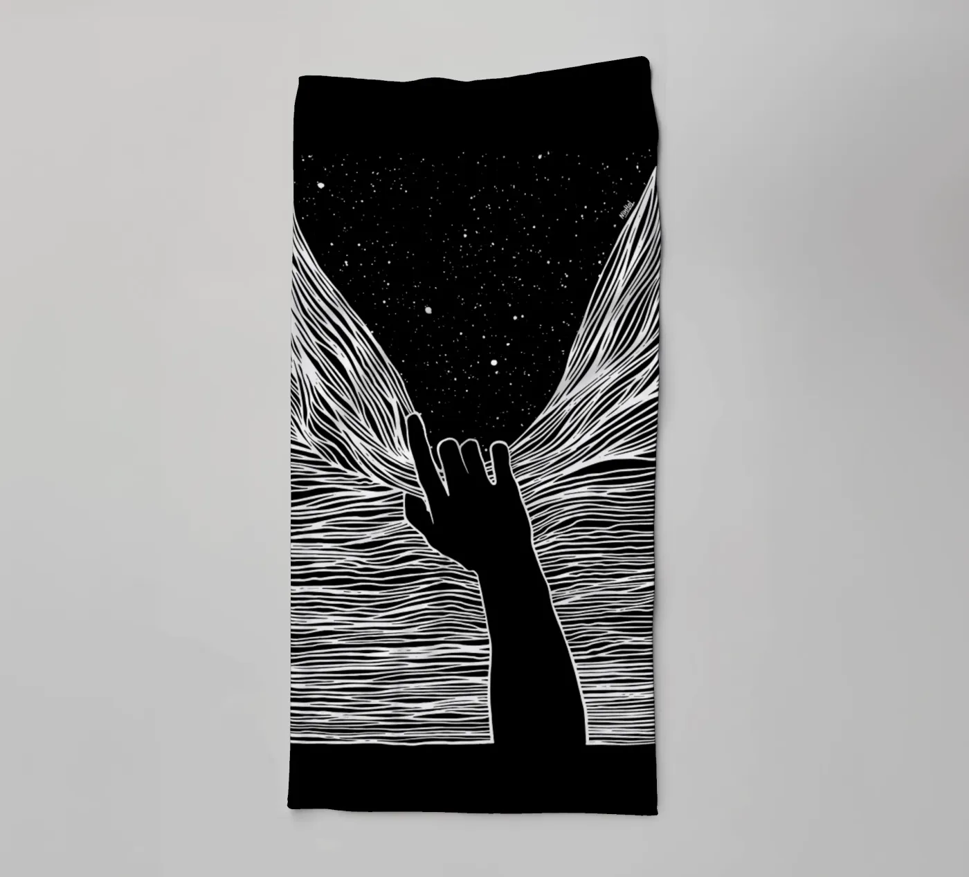 Through Window Up towel by Ninhol