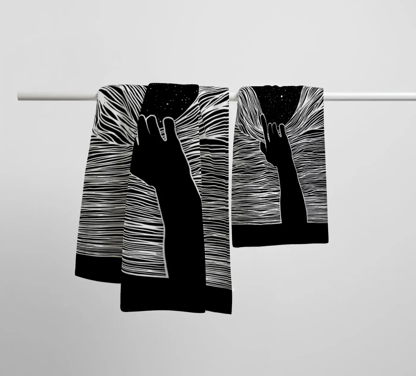 Through Window Up towel by Ninhol