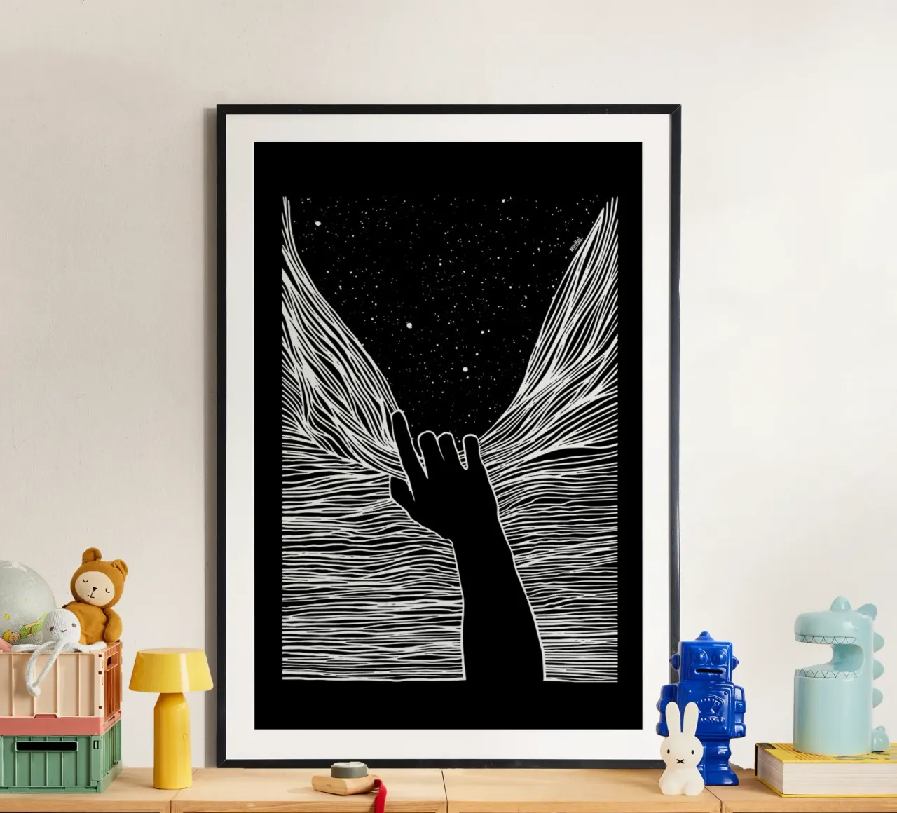 Through Window Up poster da Ninhol