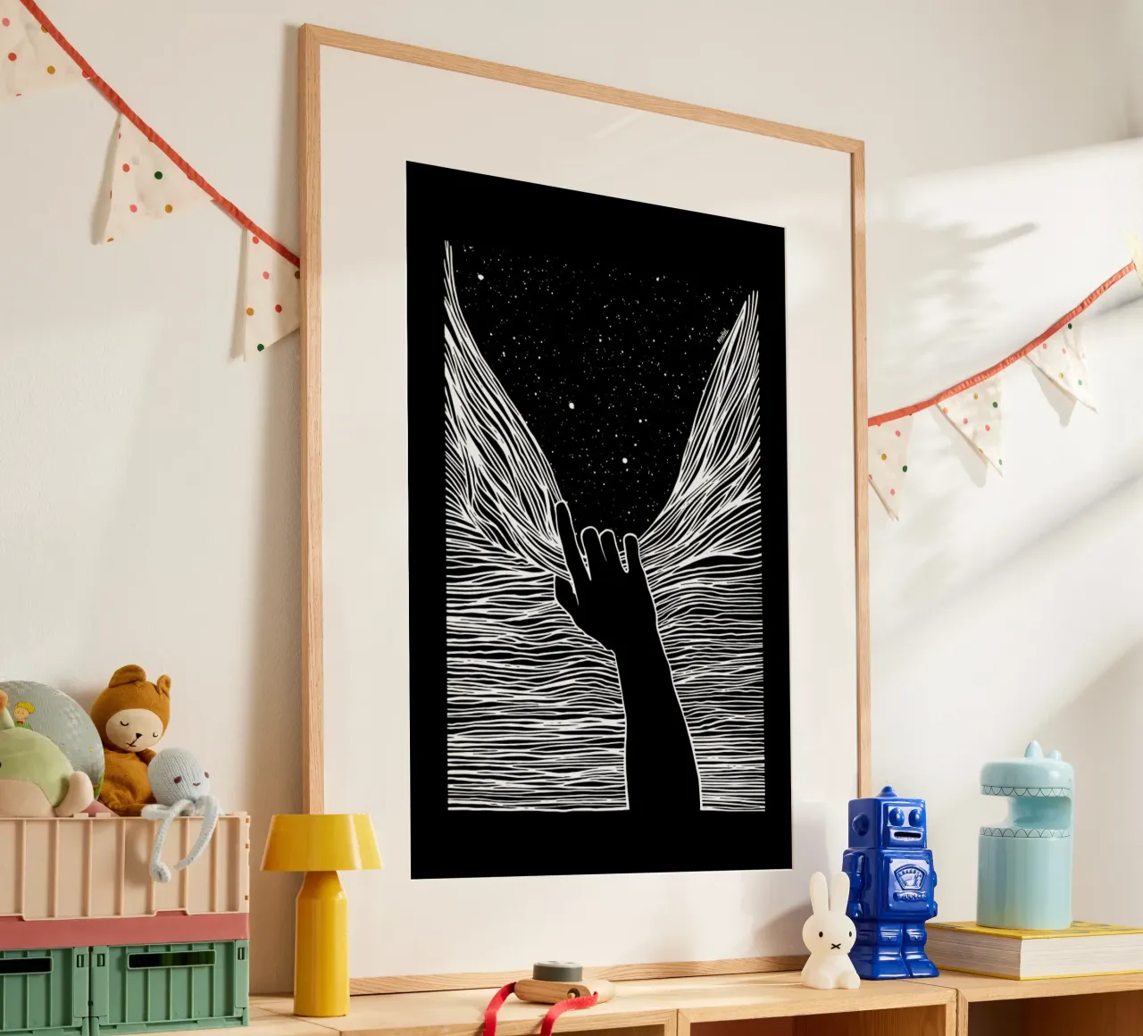 Through Window Up poster da Ninhol