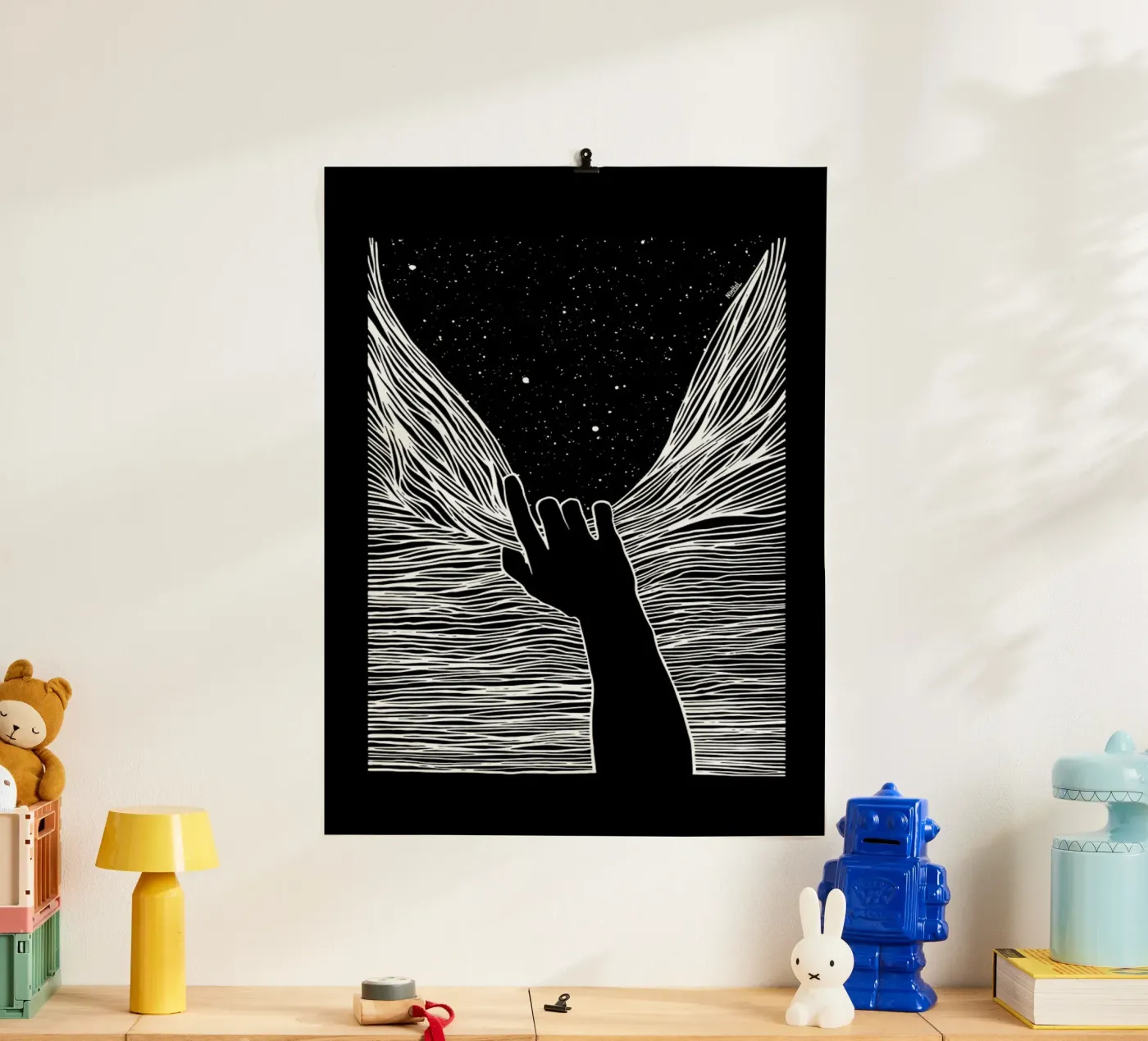 Through Window Up poster da Ninhol