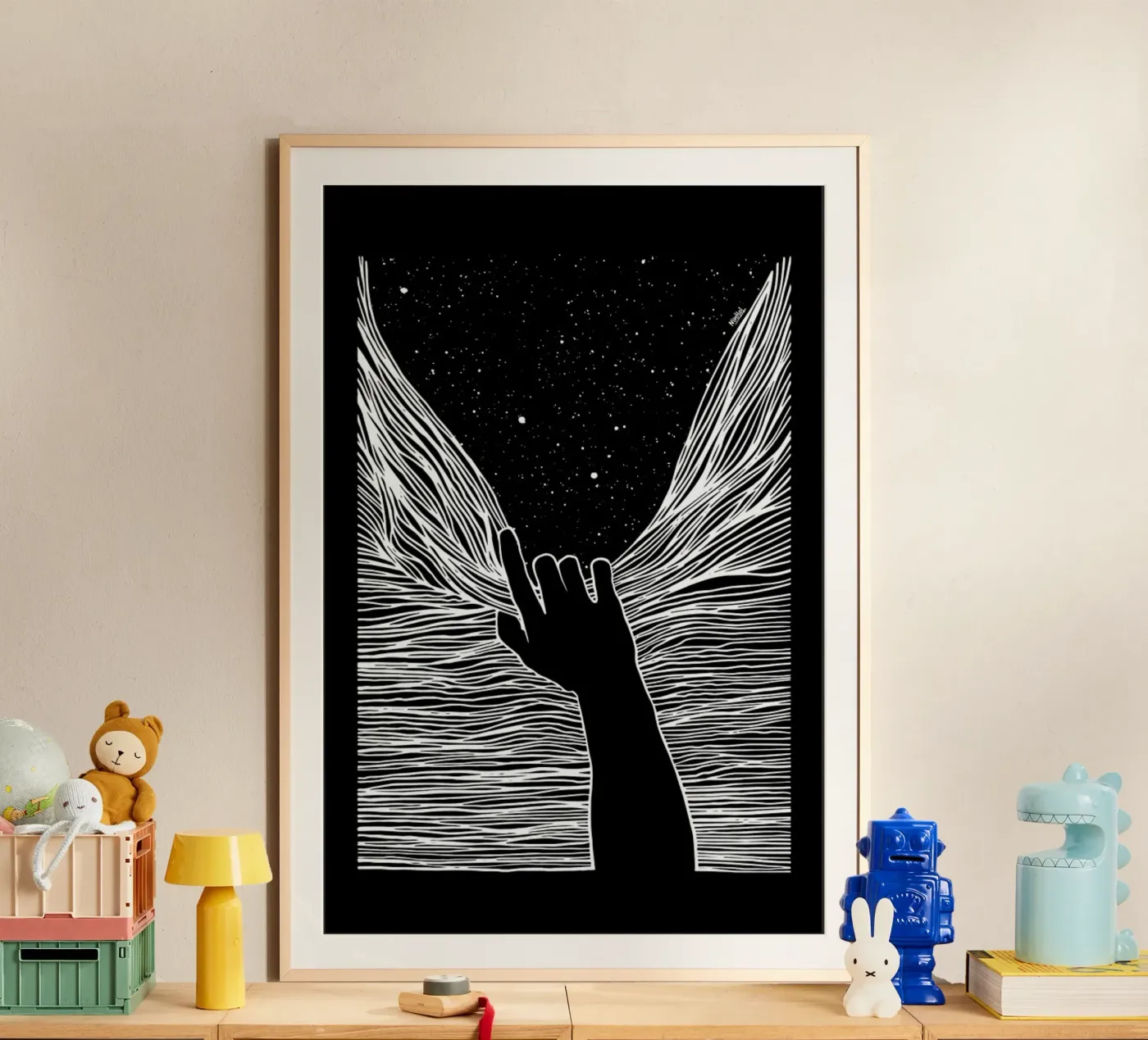 Through Window Up poster da Ninhol