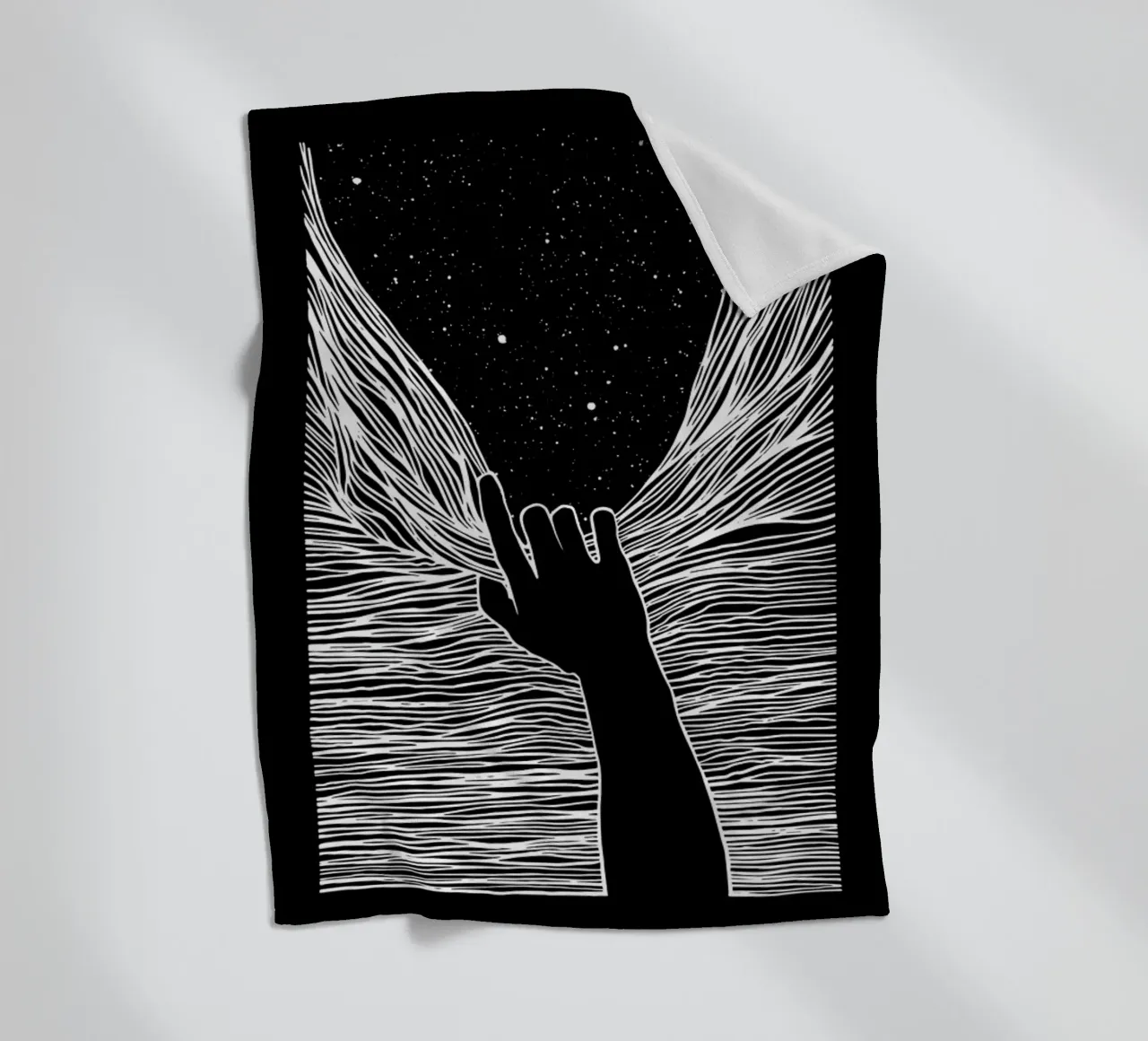 Through Window Up coperta in pile da Ninhol