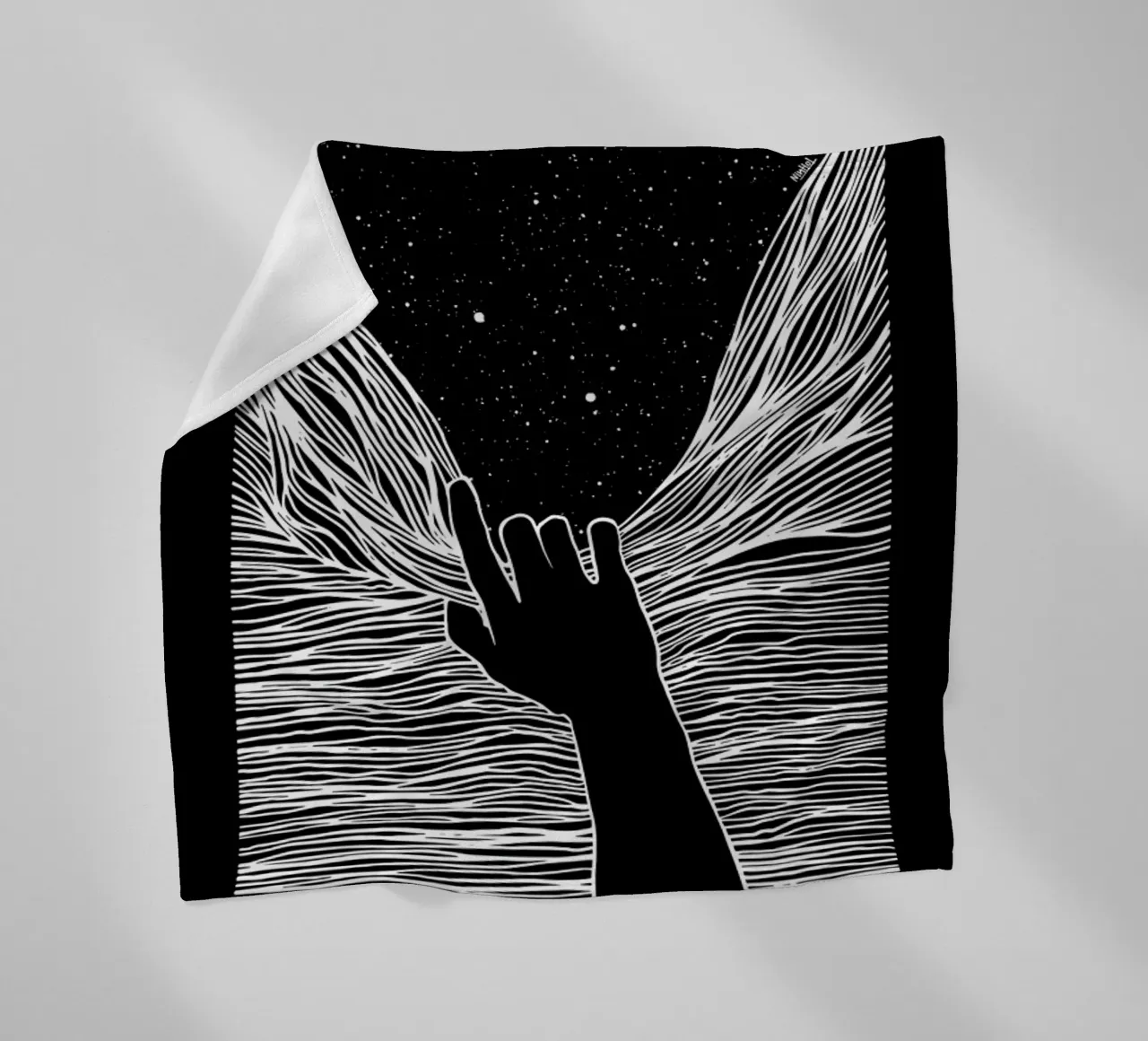 Through Window Up coperta in pile da Ninhol