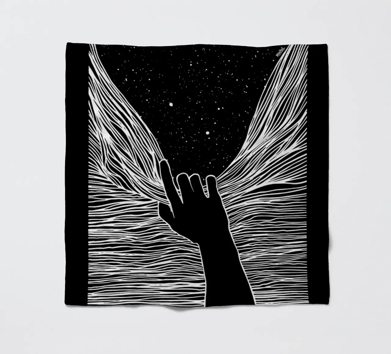 Through Window Up coperta in pile da Ninhol