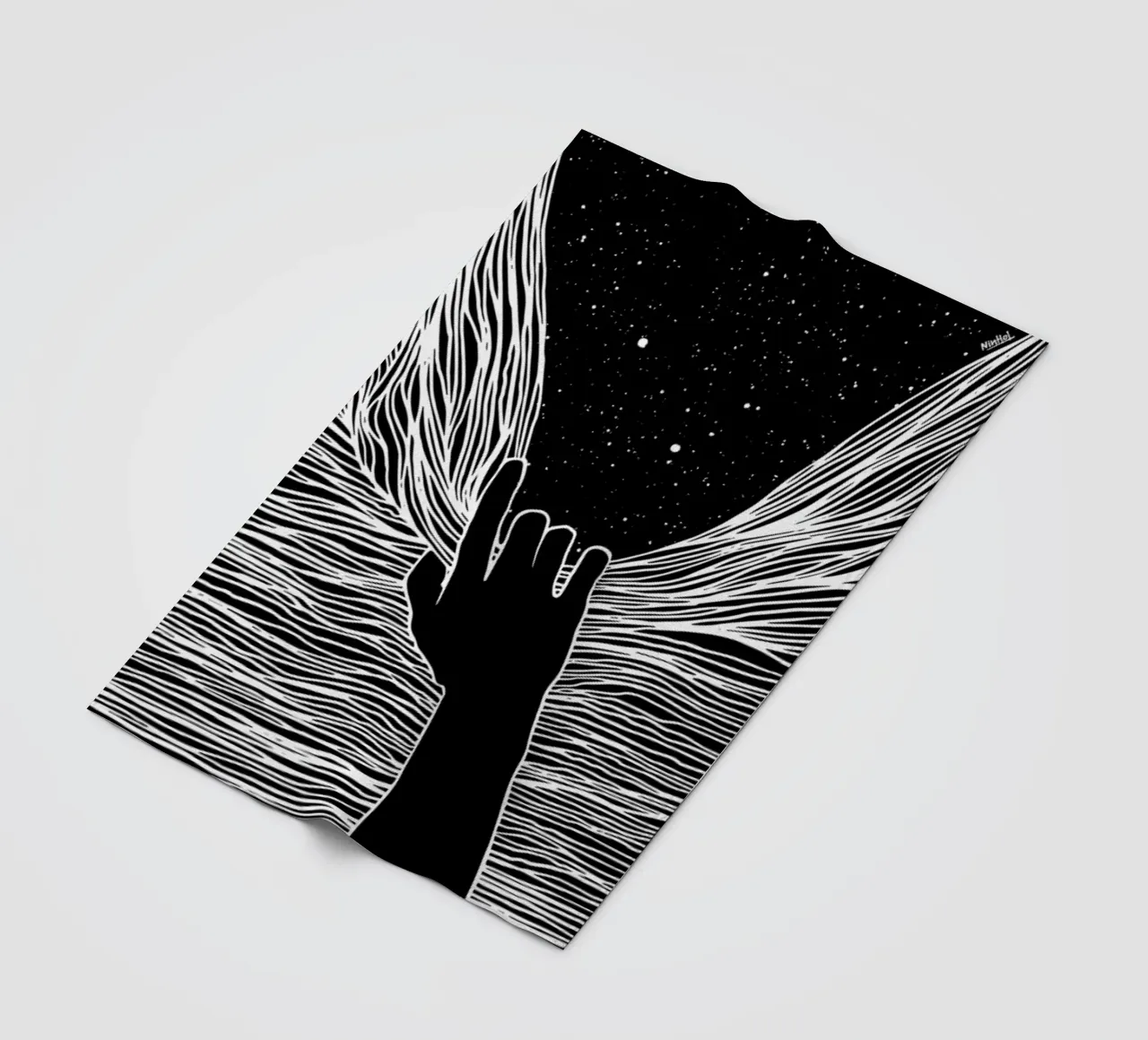 Through Window Up coperta in pile da Ninhol