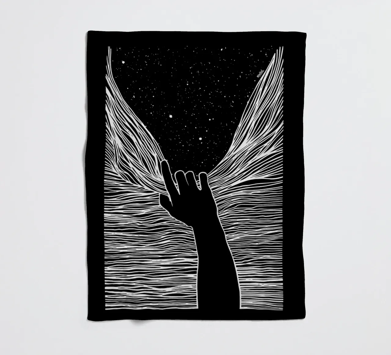 Through Window Up coperta in pile da Ninhol