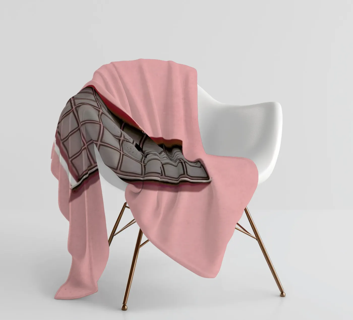 Missing Tooth fleece blanket by Rupert Höller