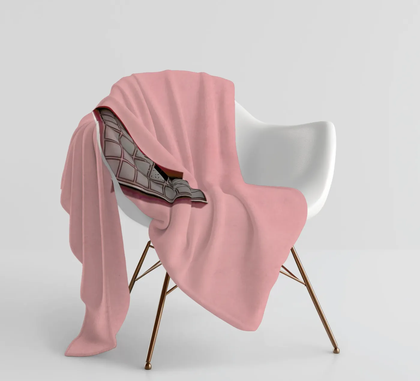 Missing Tooth fleece blanket by Rupert Höller