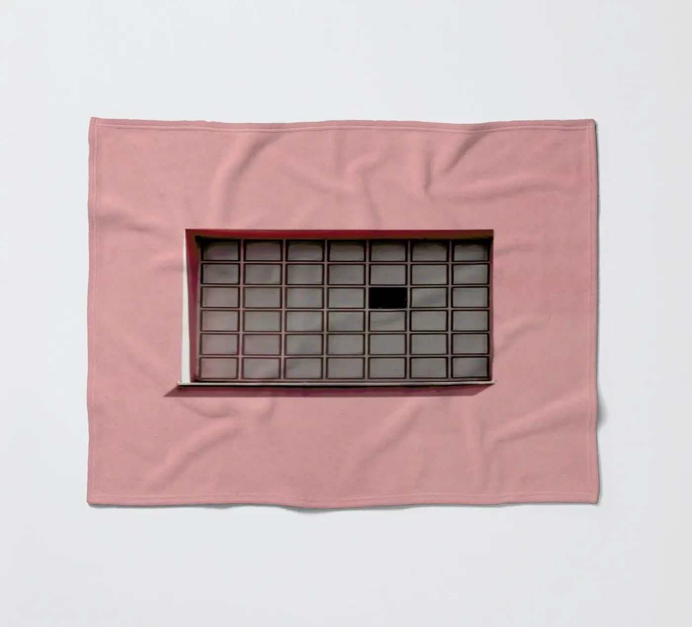 Missing Tooth fleece blanket by Rupert Höller