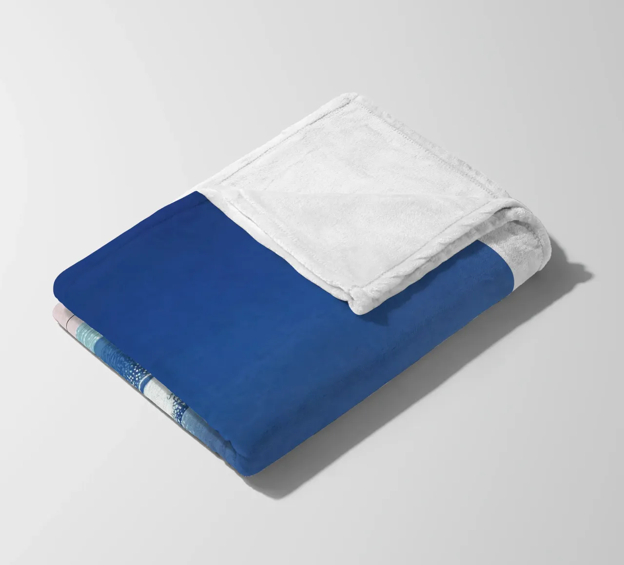 Auto rossa e mare di Vit Nagai coperta in pile da Perdana shop