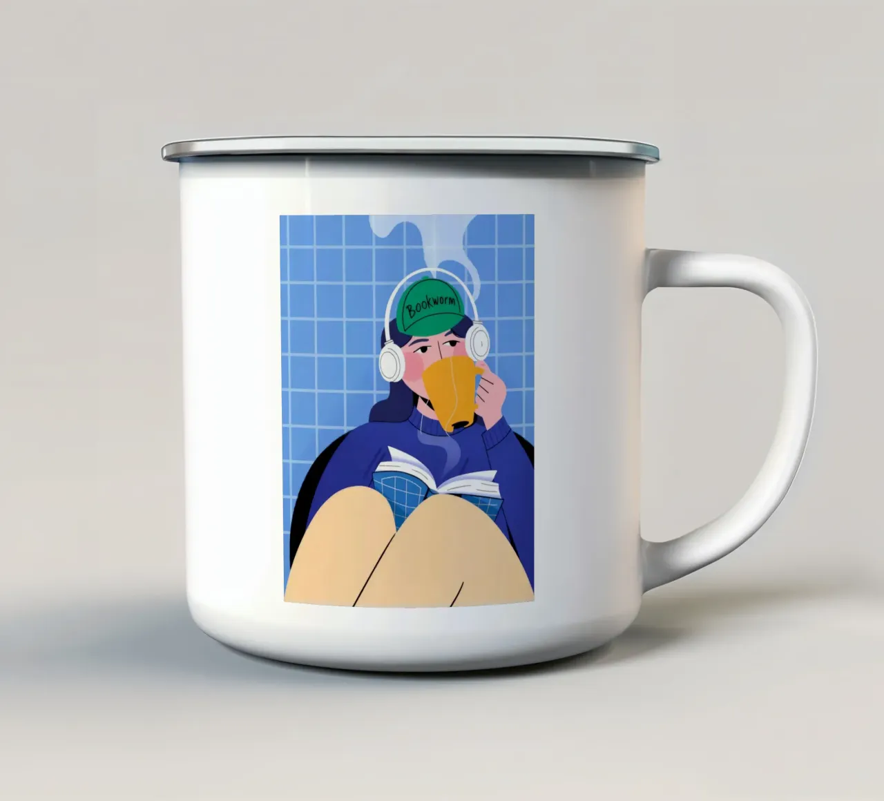 Fuga dalle cuffie tazza in smalto da Prism Palette