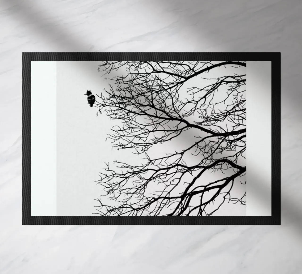 Winter Bird doormat by Flora & Fauna