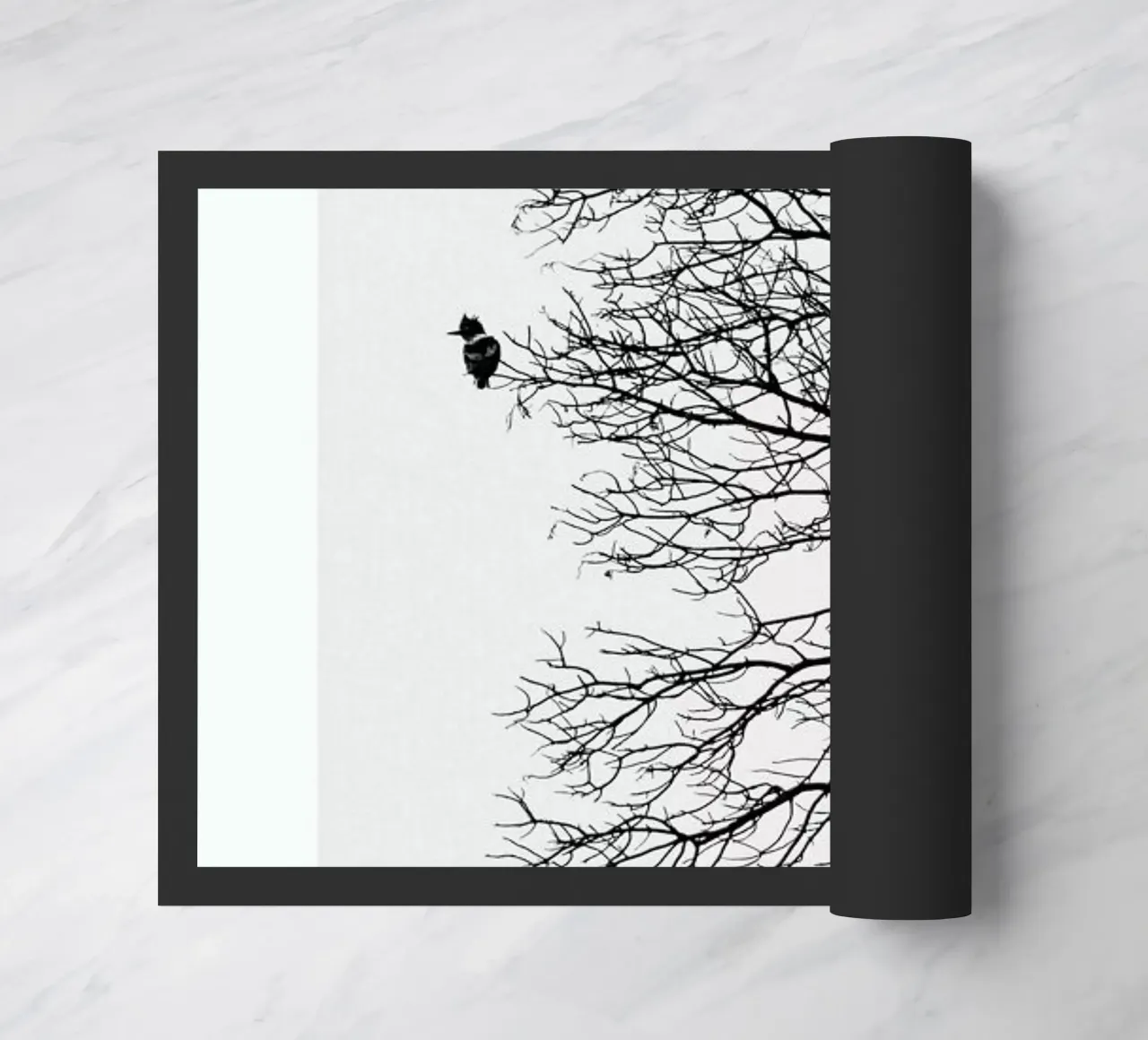 Winter Bird doormat by Flora & Fauna