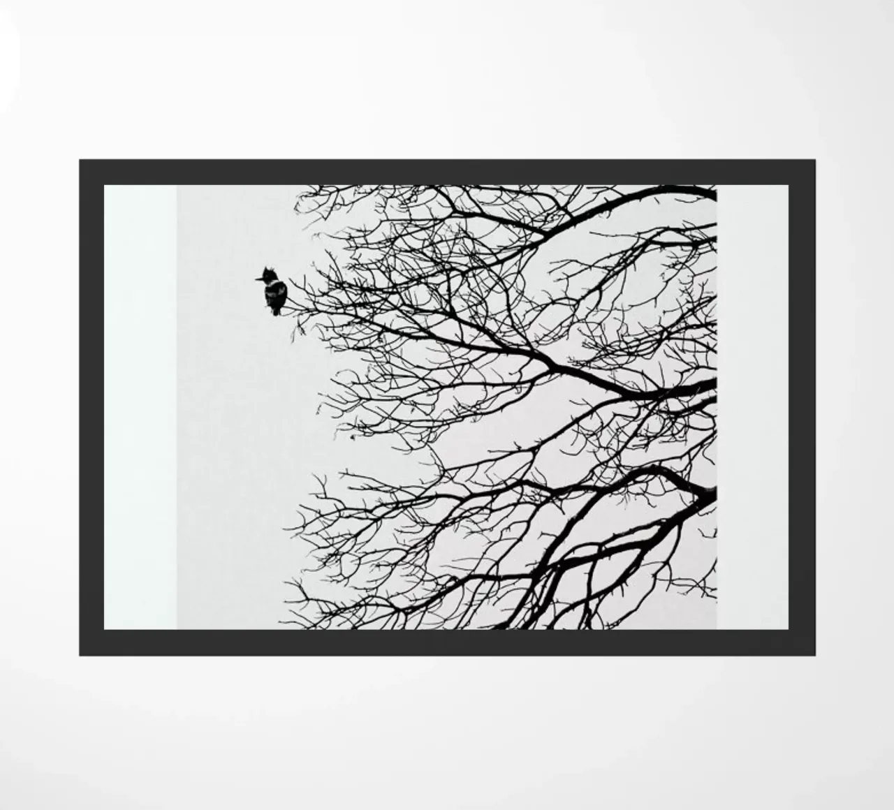 Winter Bird doormat by Flora & Fauna