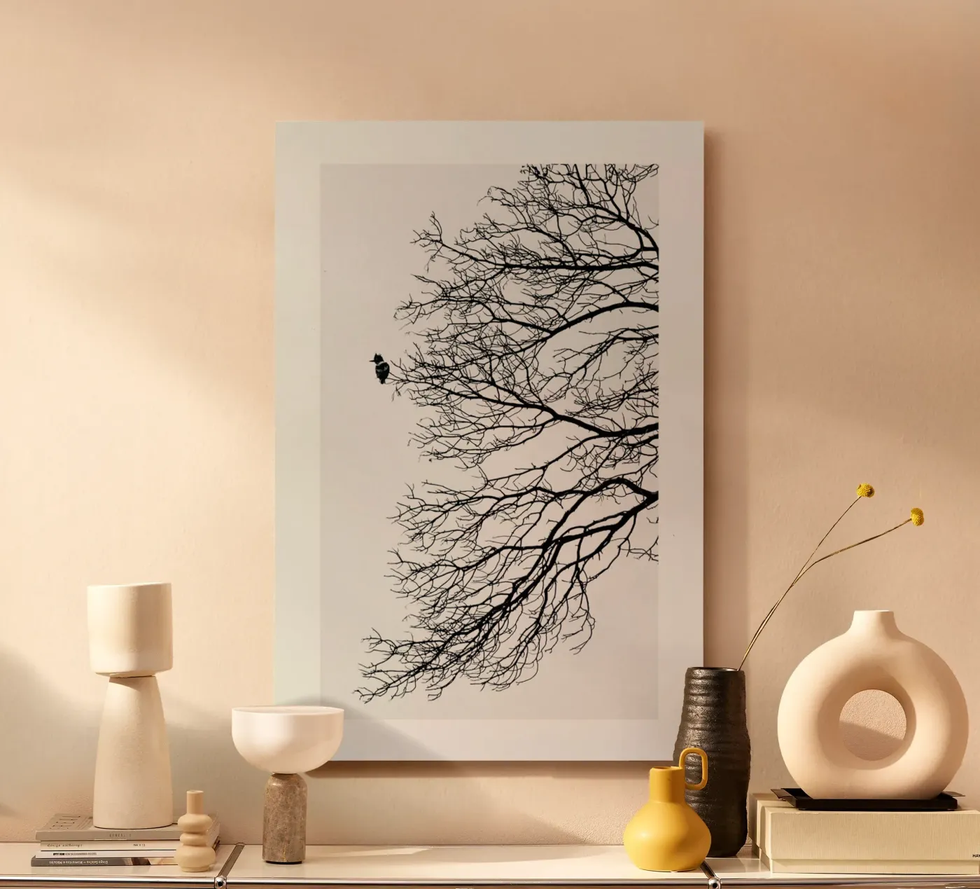 Winter Bird alluminio dibond da Flora & Fauna