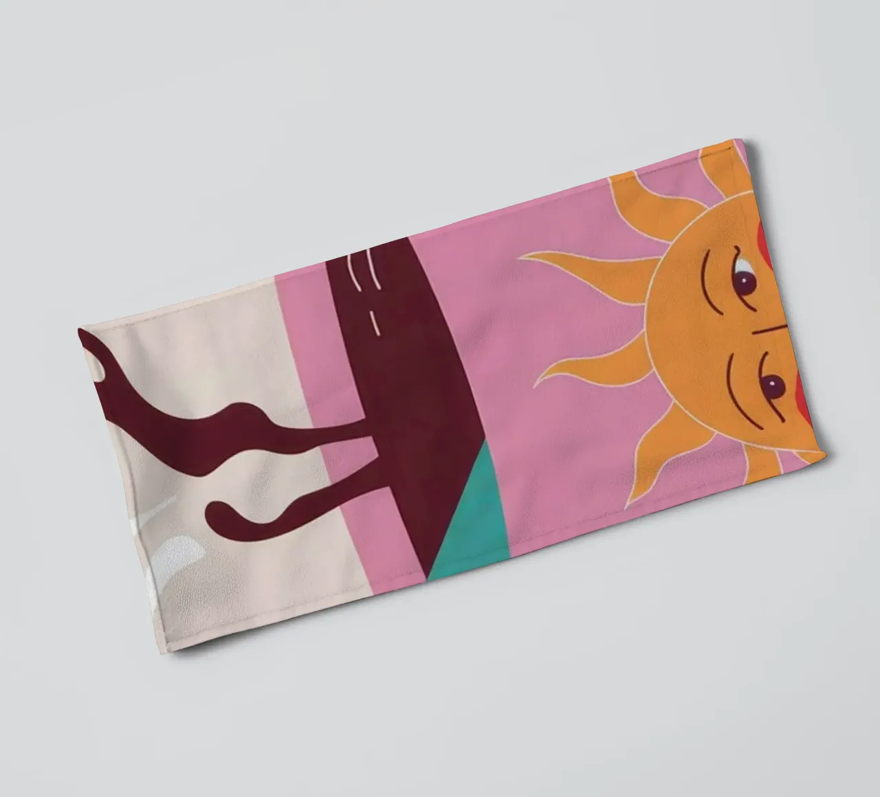 Sunshine Sip towel by Prism Palette