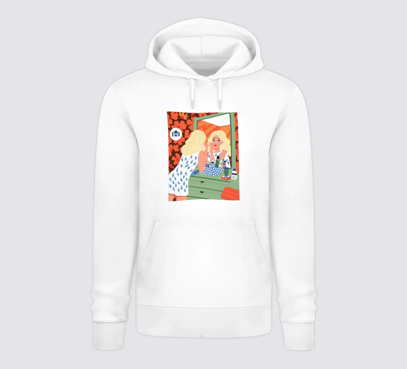 Vanity Reflection hoodie by Prism Palette