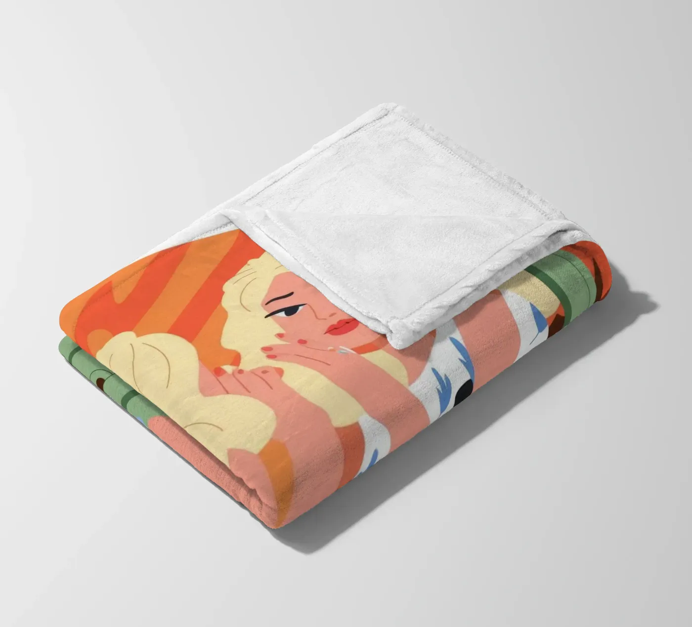 Eitelkeit Reflexion Fleecedecke von Prism Palette